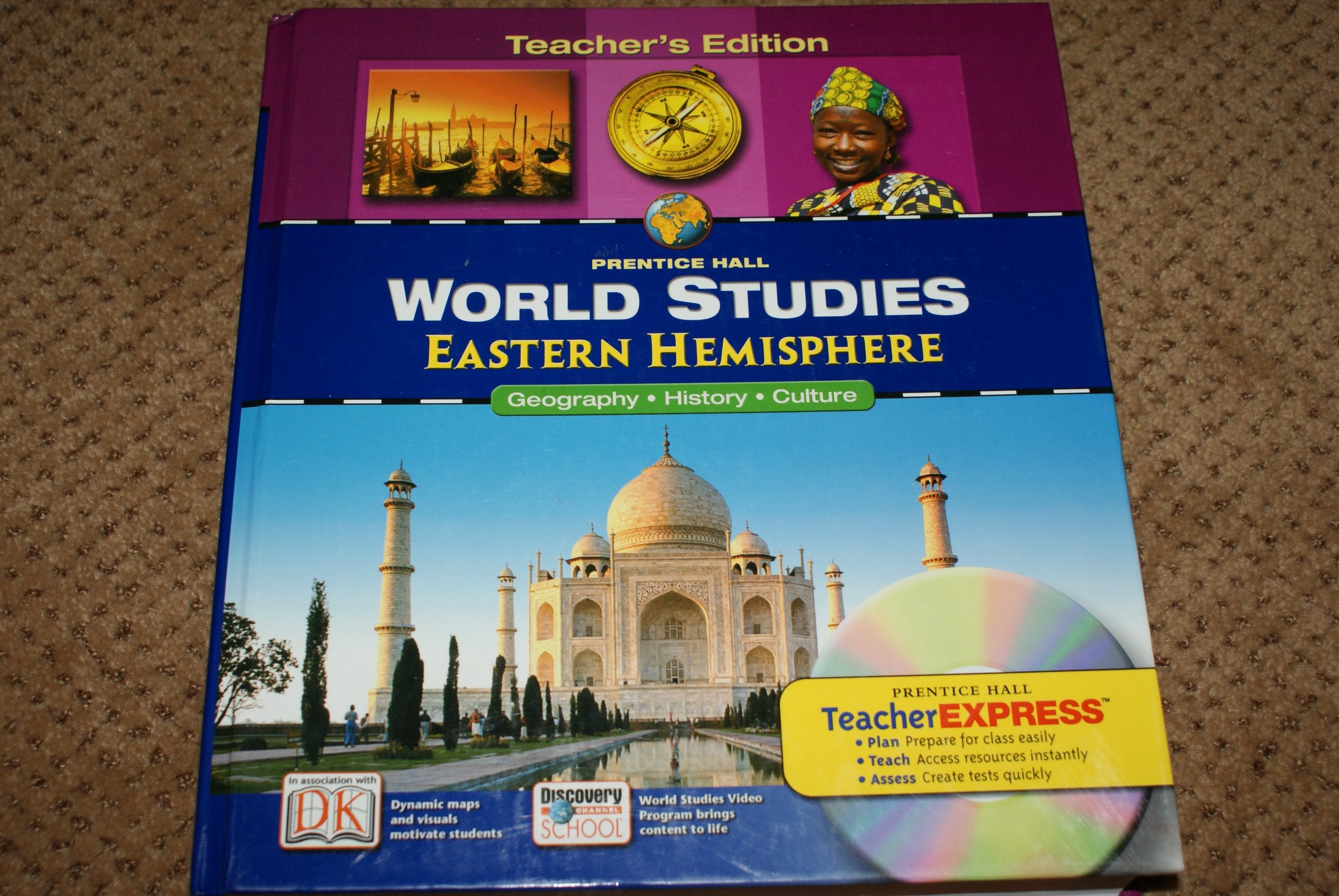 World Studies, Eastern Hemisphere: Geography, History, Culture, Teacher's Edition,Used