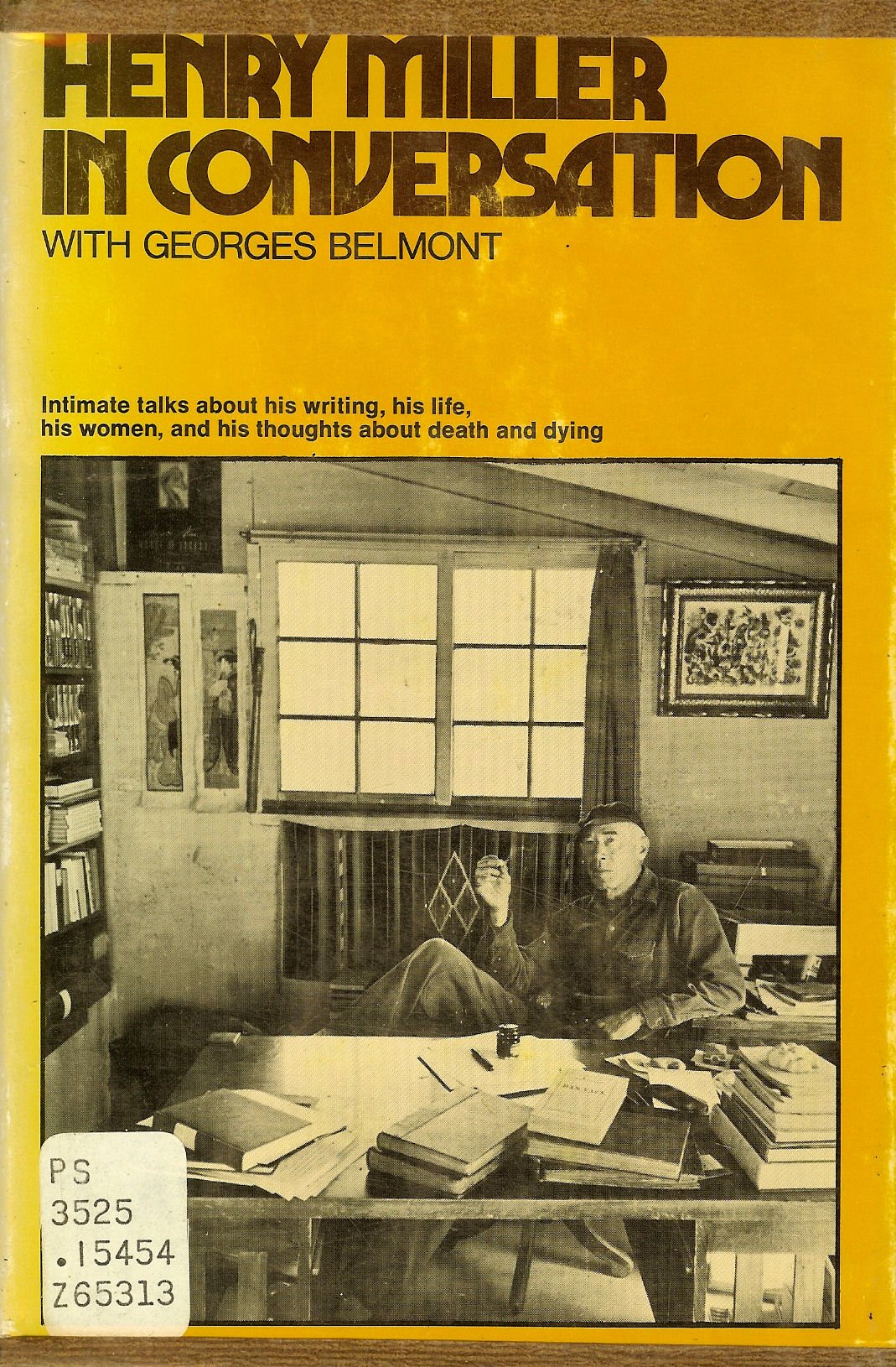 Henry Miller in conversation with Georges Belmont,Used