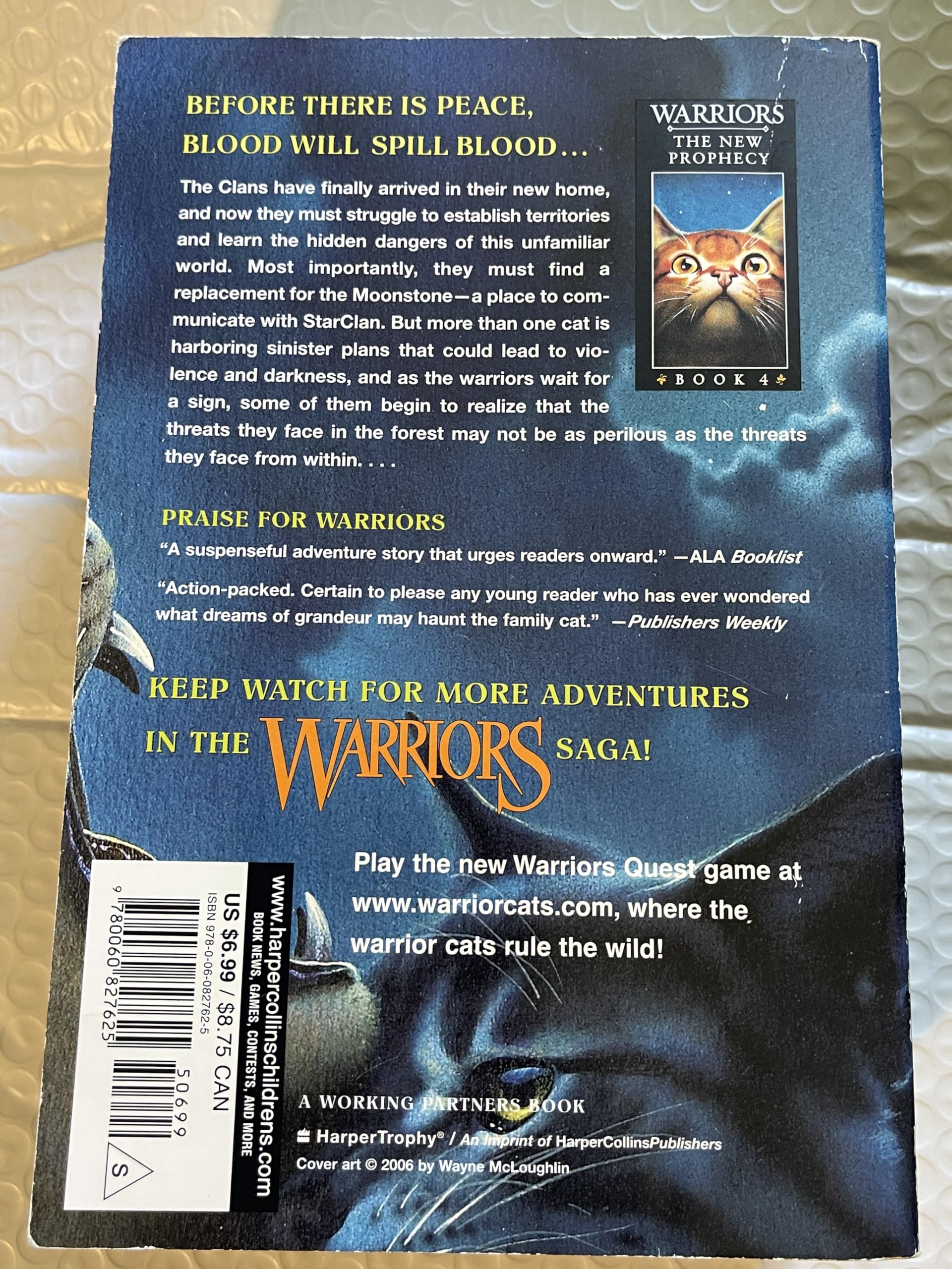 Warriors: The New Prophecy Box Set: Volumes 1 to 6,Used