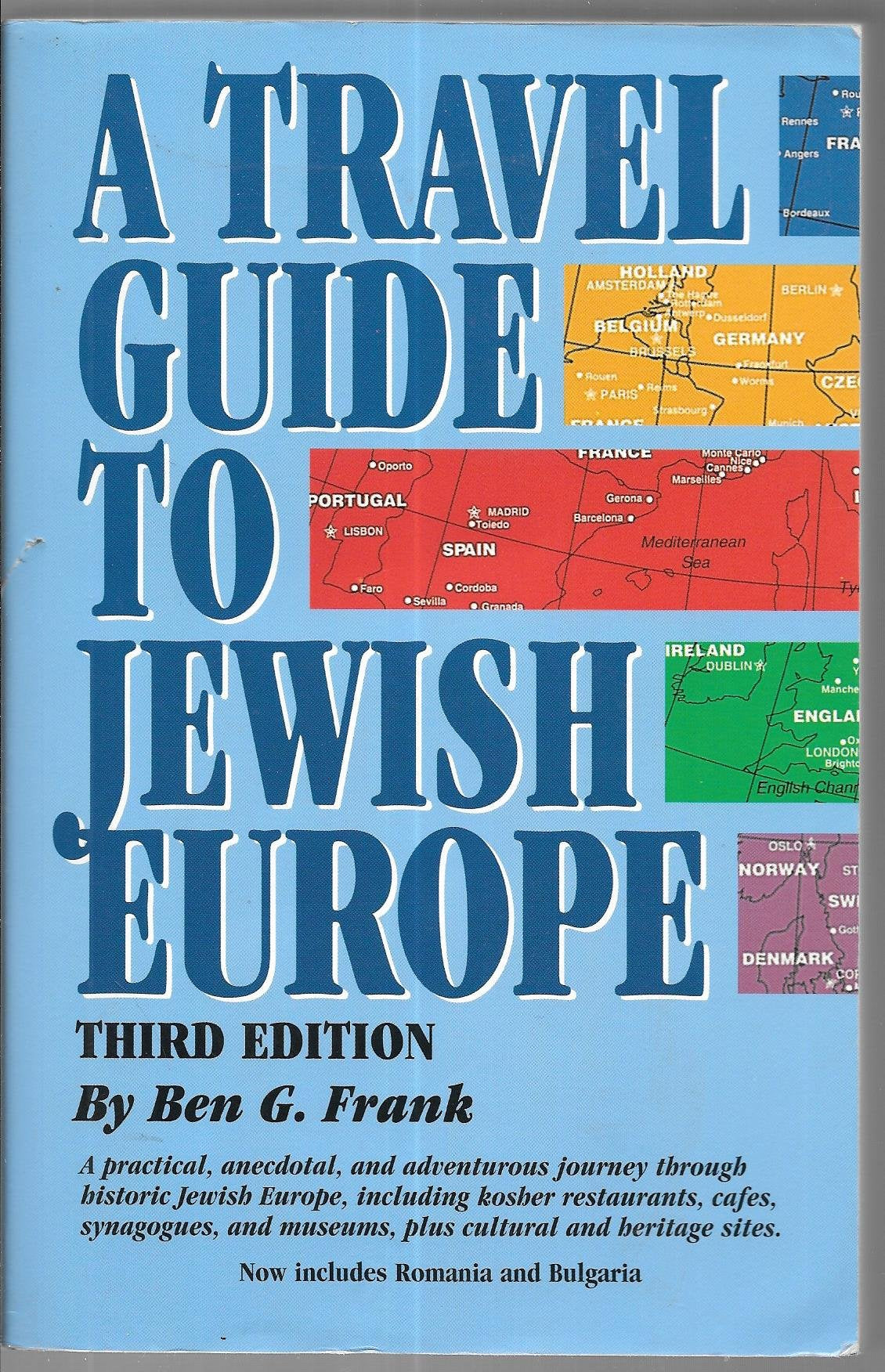 Travel Guide to Jewish Europe, A: Third Edition,New