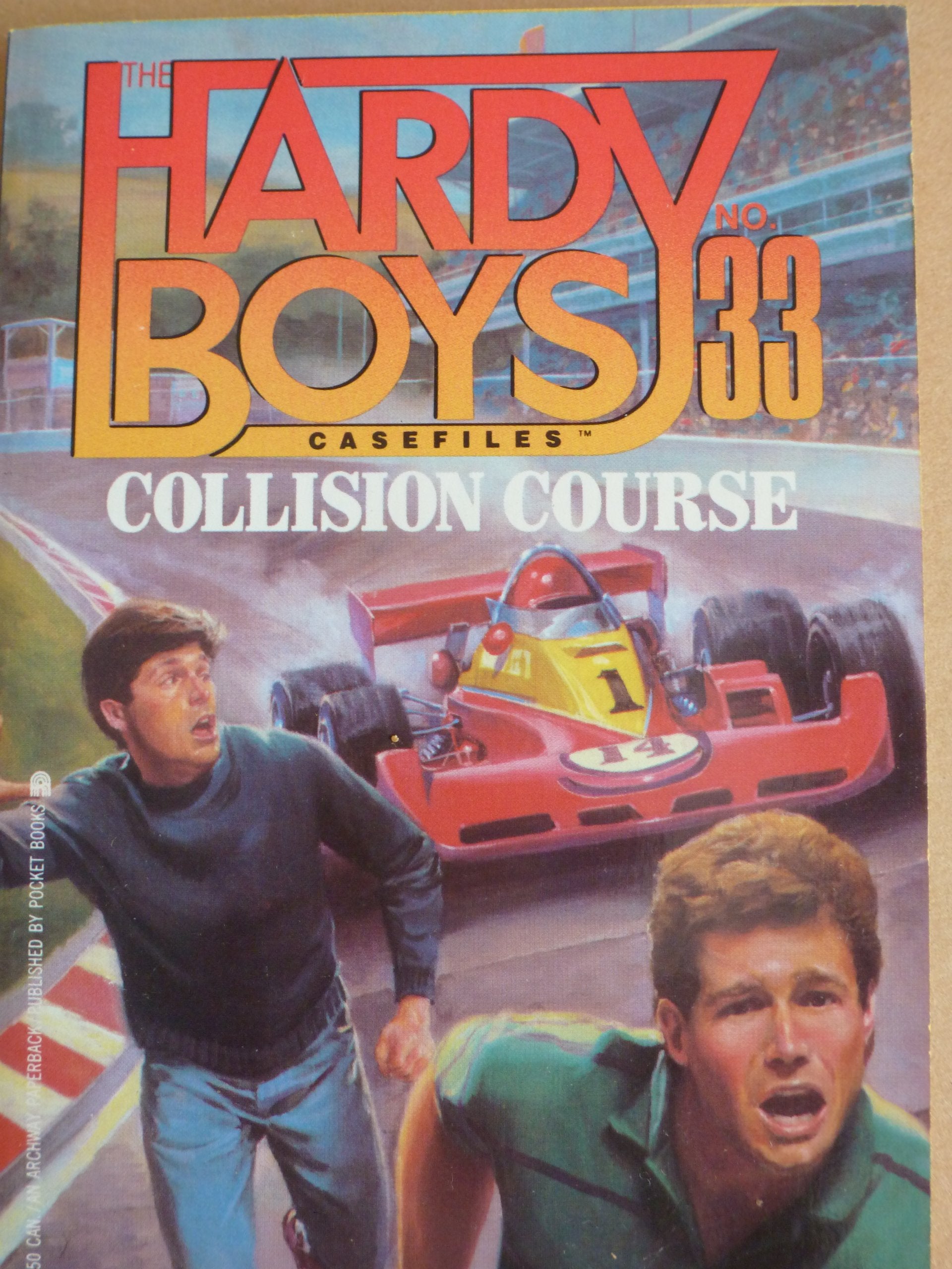 Collision Course (Hardy Boys Case File 33) (Hardy Boys Casefiles),Used