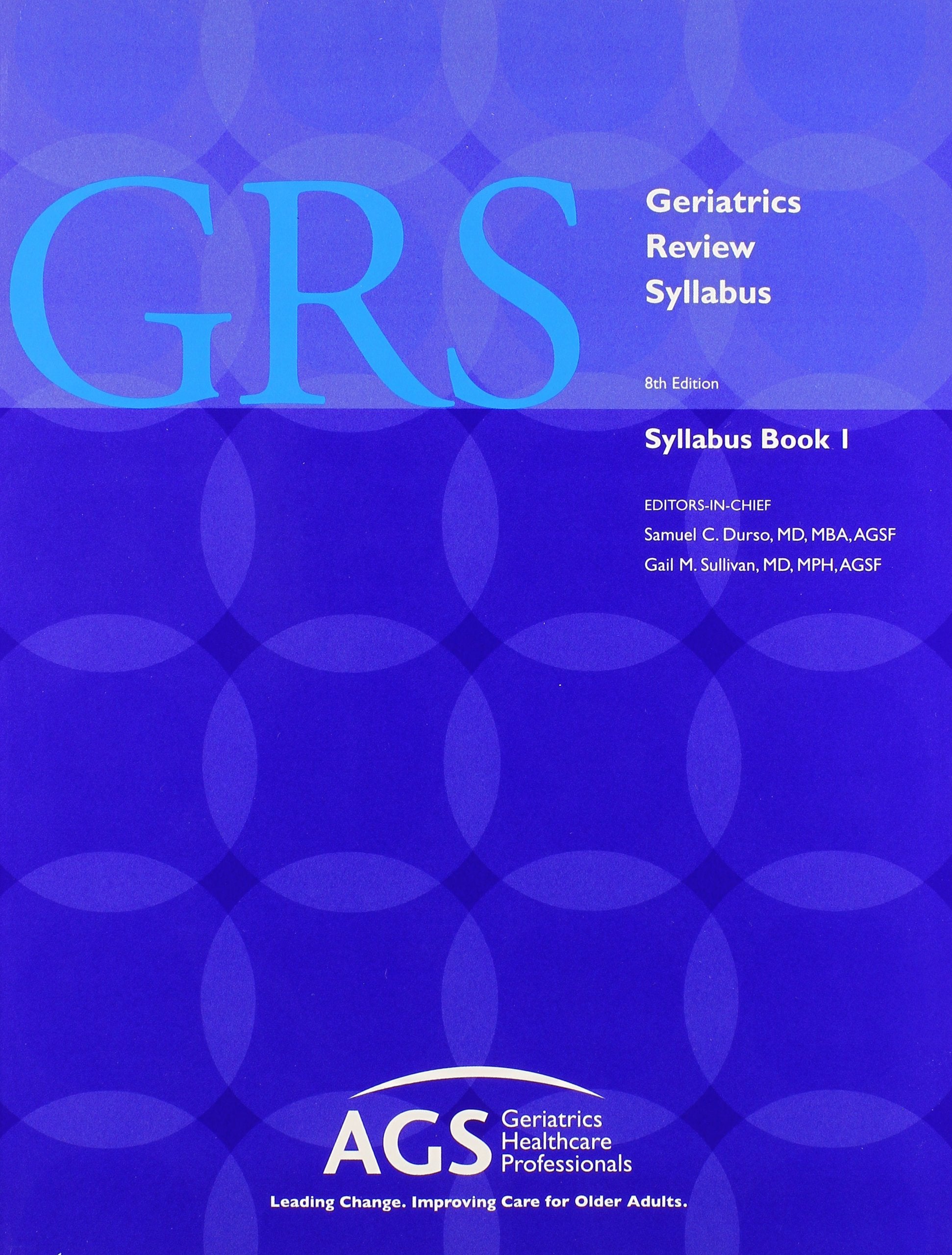 Geriatrics Review Syllabus 3 Vol. Set,Used
