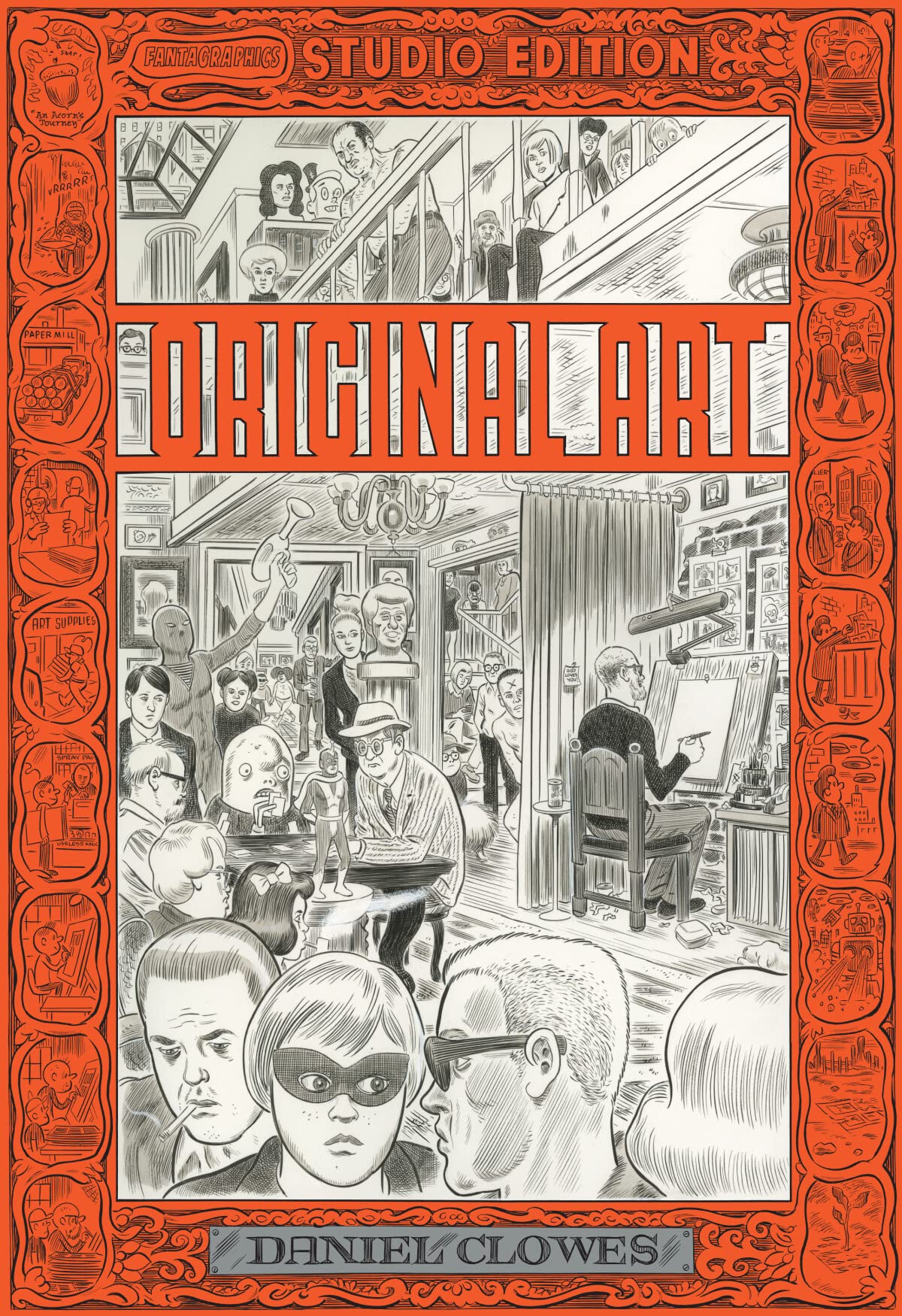 Original Art: Daniel Clowes (The Fantagraphics Studio Edition),Used
