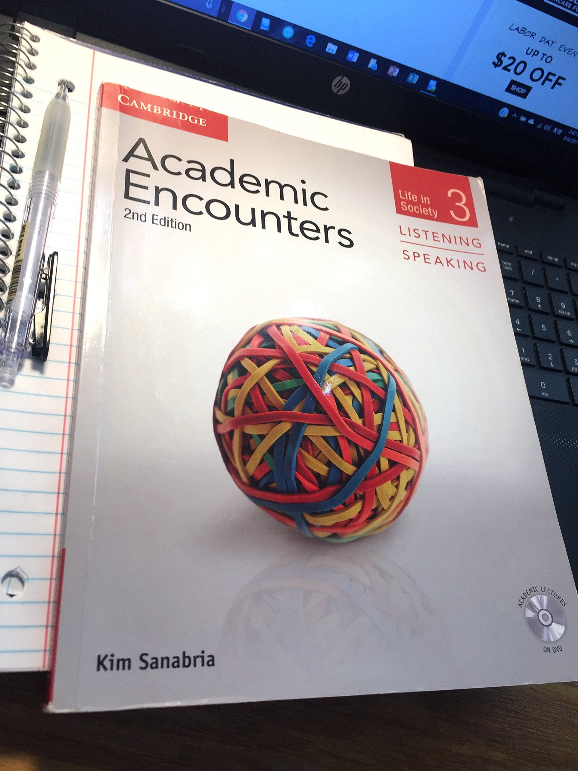 Academic Encounters Level 3 Student's Book Listening and Speaking with DVD: Life in Society (Life in Society, Level 3),Used