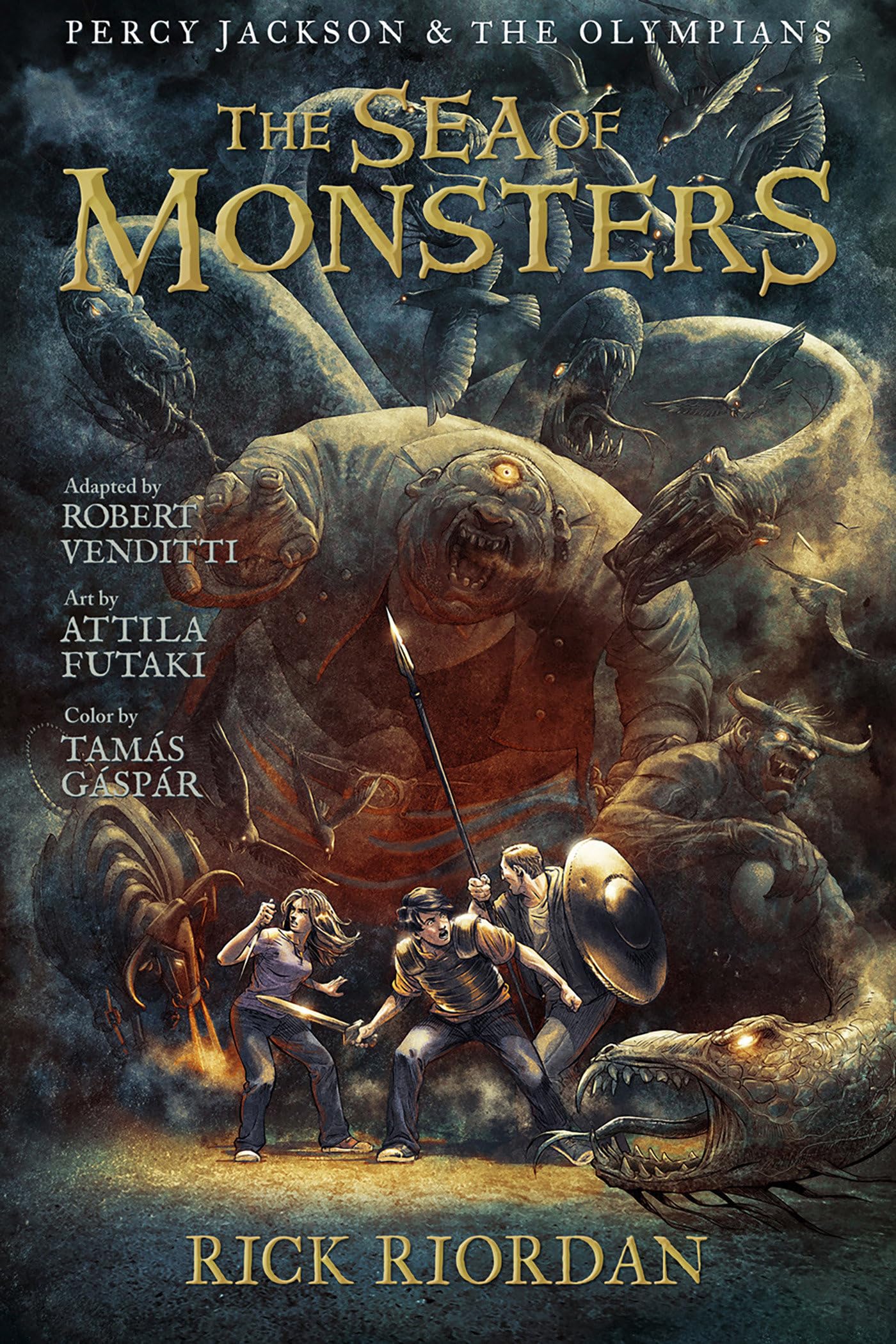 The Sea Of Monsters: The Graphic Novel (Percy Jackson And The Olympians, Book 2) (Percy Jackson & The Olympians)