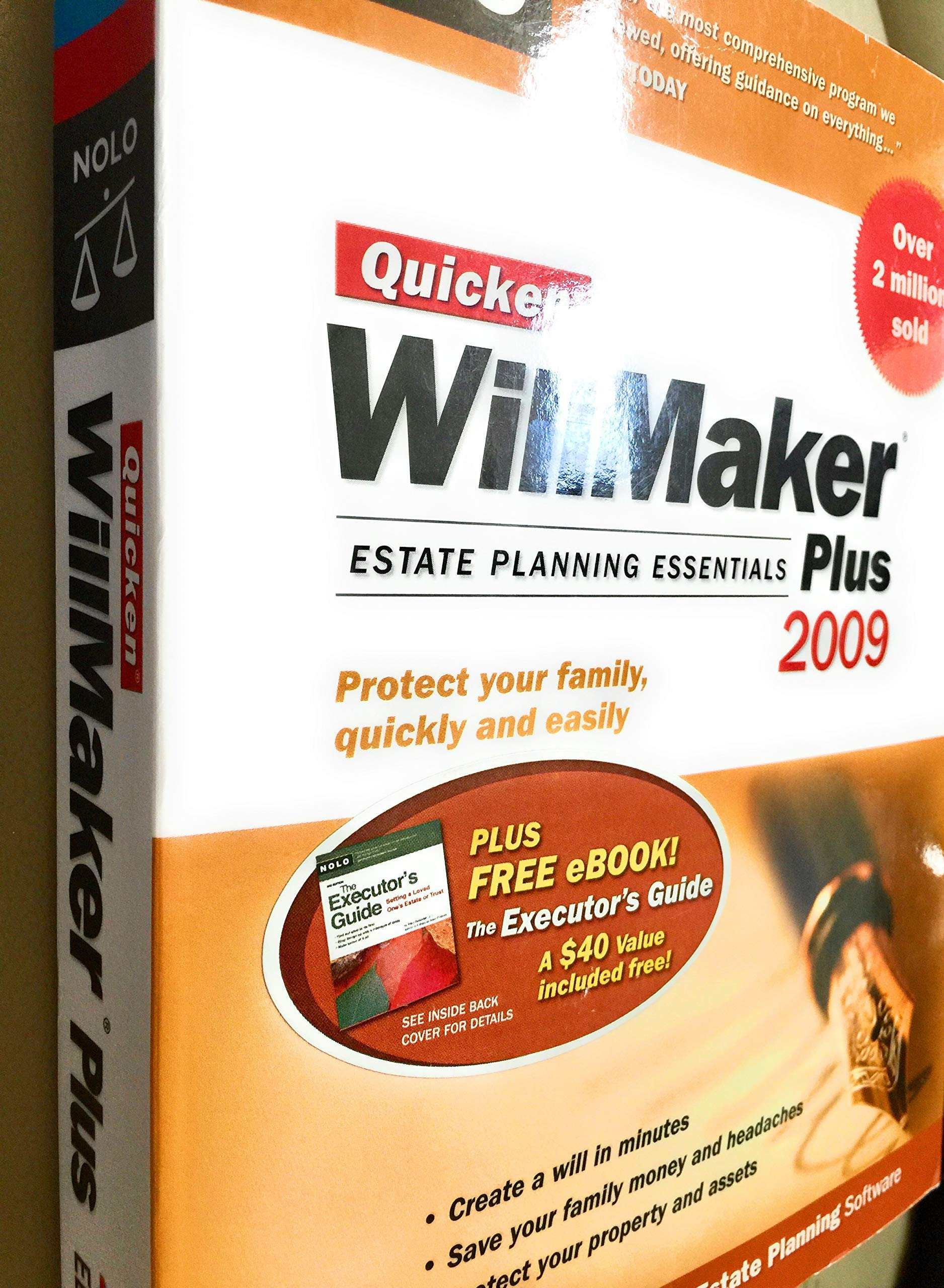 Quicken Willmaker Plus 2009 Edition: Estate Planning Essentials (Book with Software),Used