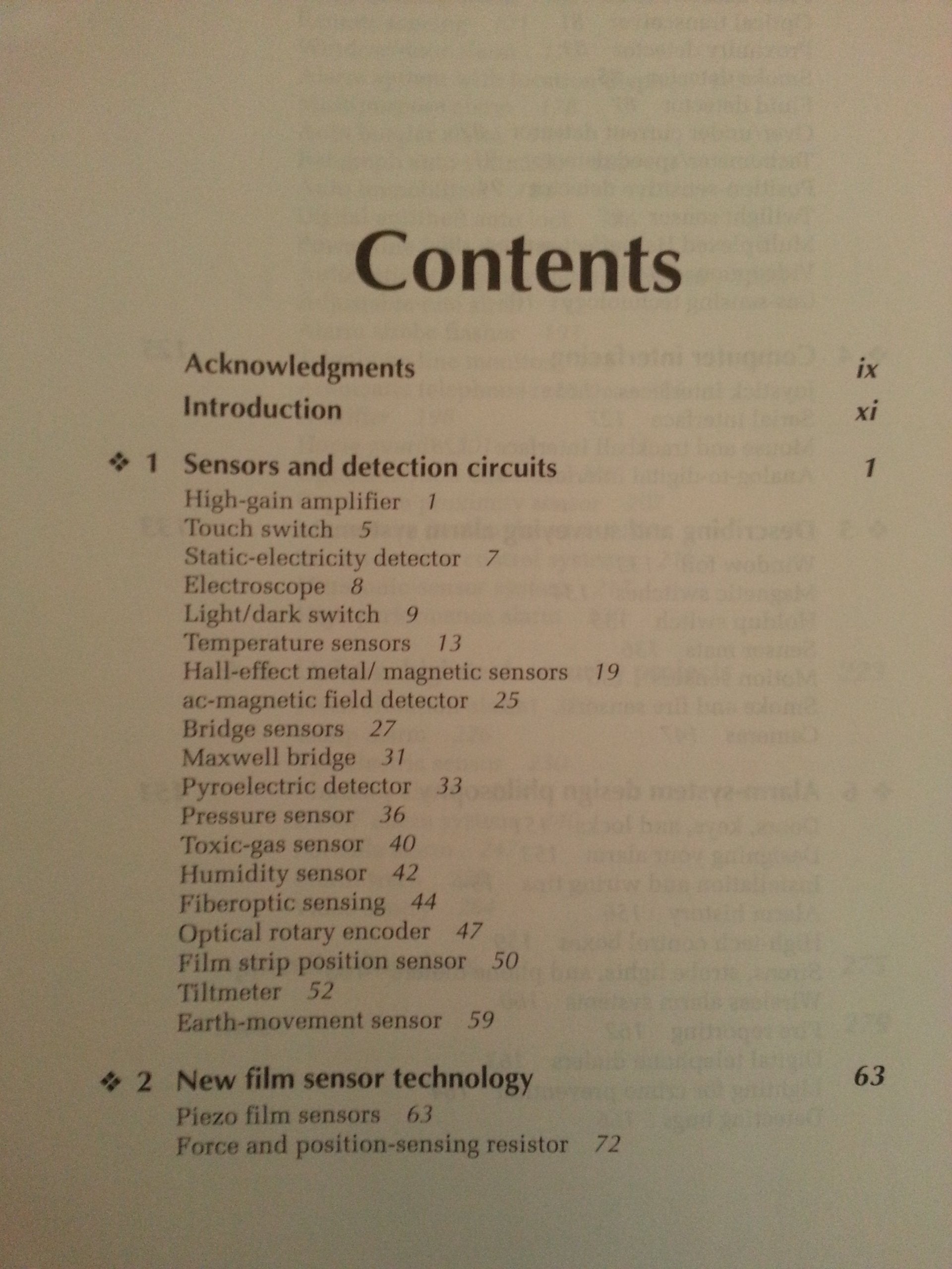 The Alarm, Sensor & Security Circuit Cookbook,Used