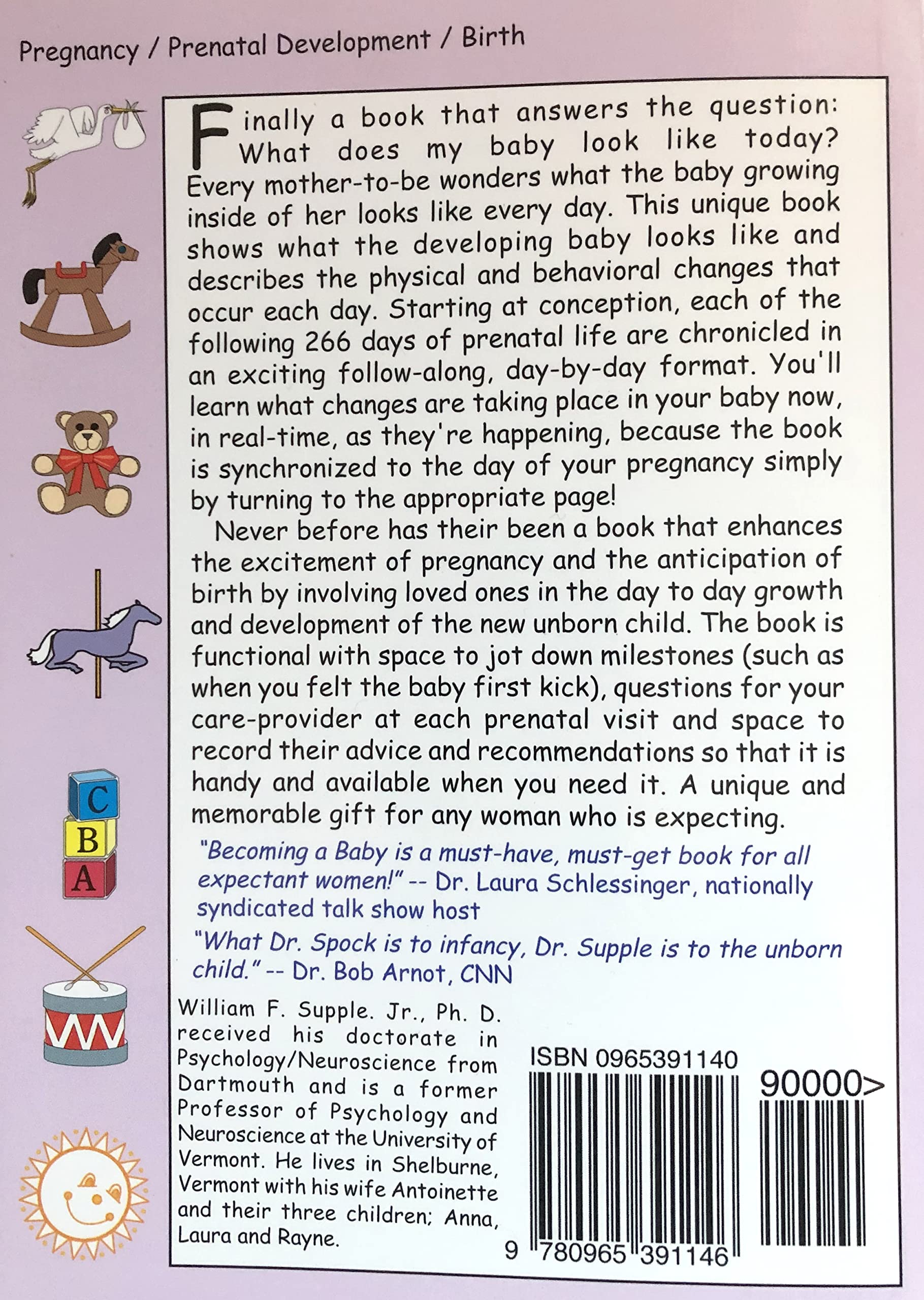 Becoming a Baby: How Your Baby Grows from DaytoDay,Used