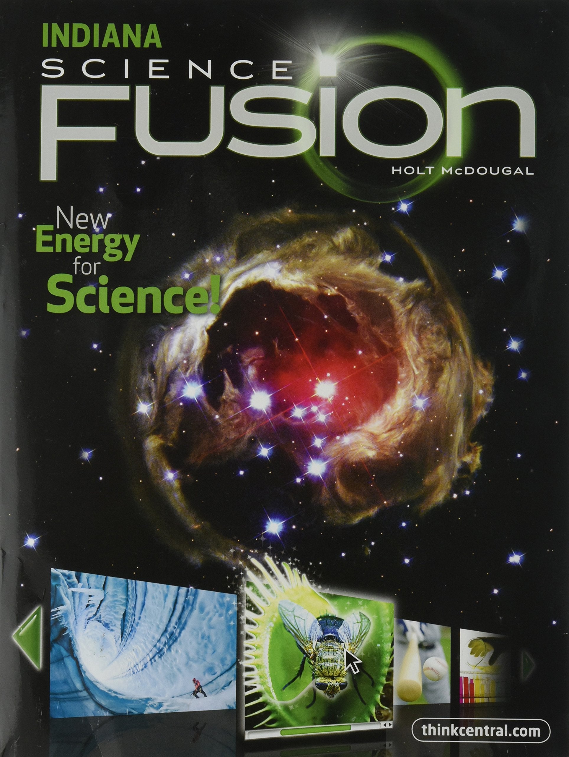 Holt Mcdougal Science Fusion: Student Edition Interactive Worktext Grade 8 2012,New