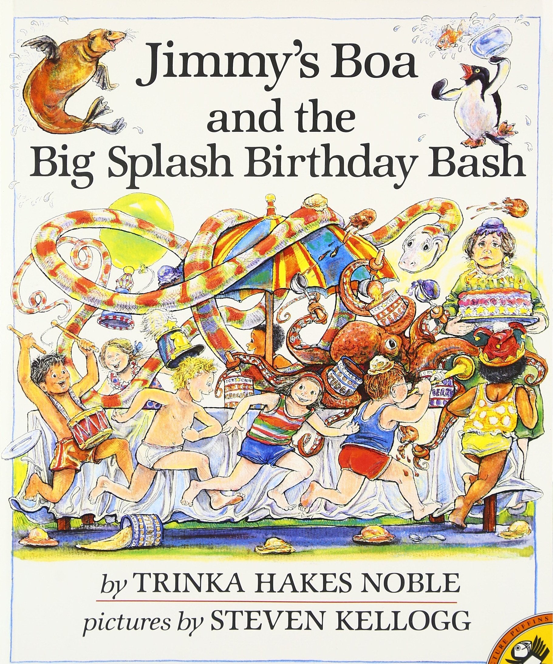 Jimmy's Boa and the Big Splash Birthday Bash (Picture Puffins),Used