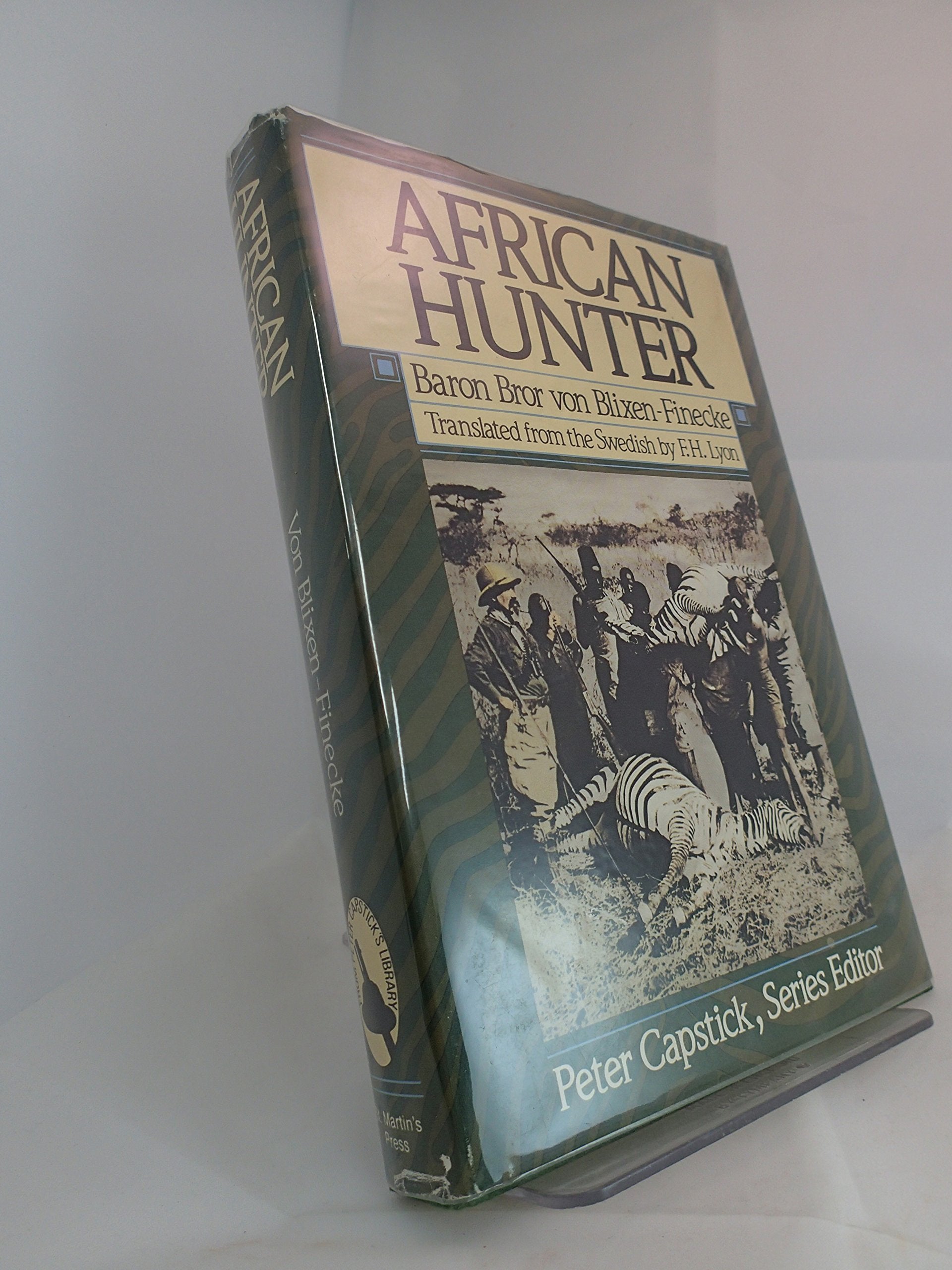 African Hunter (Peter Capstick'S Library) (English And Swedish Edition),Used