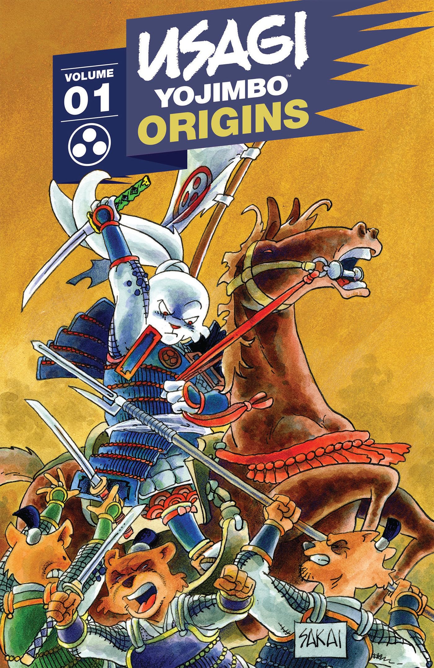 Usagi Yojimbo Origins, Vol. 1: Samurai,Used