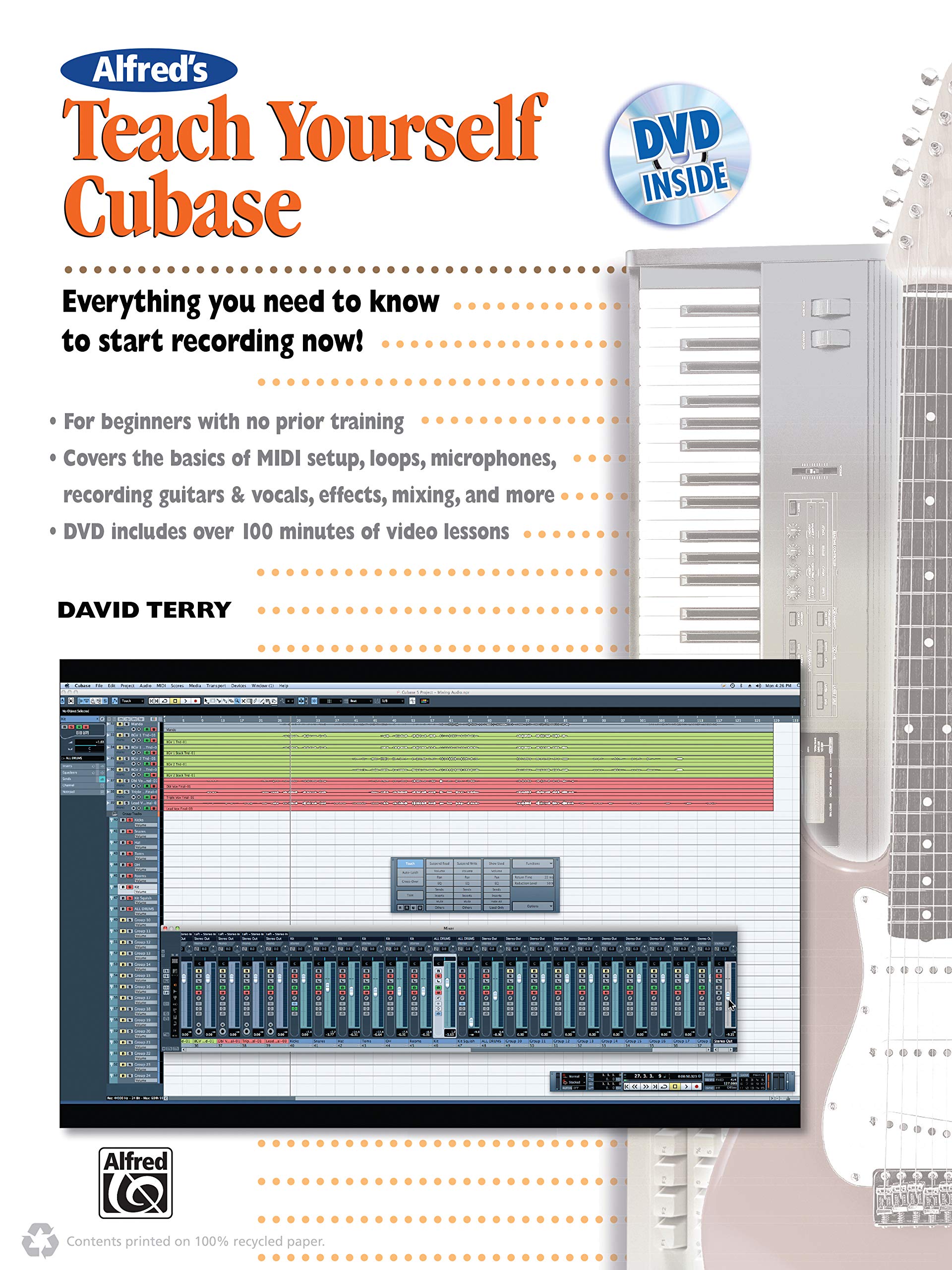 Alfred's Teach Yourself Cubase (Book & DVD),Used