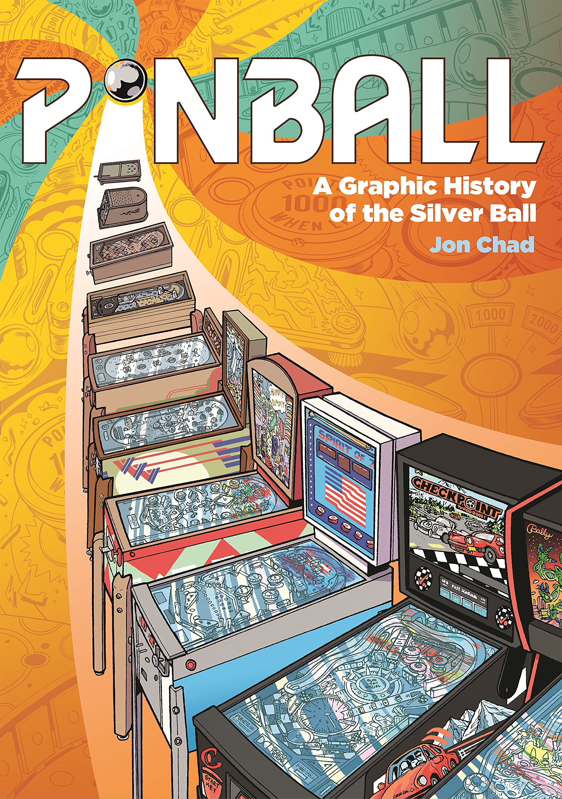 Pinball: A Graphic History Of The Silver Ball,Used