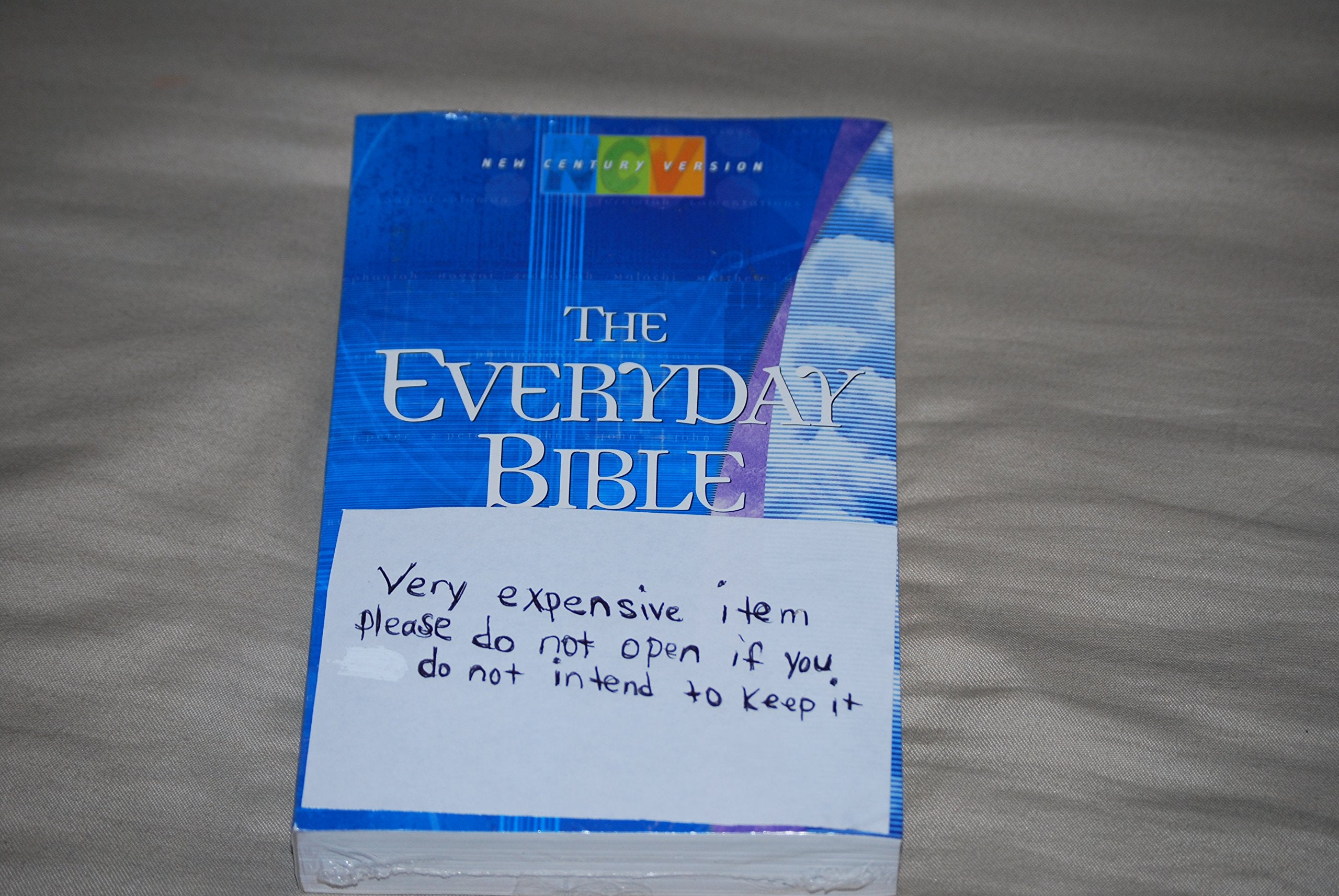 Everyday Bible For People Who Want To Know The Word,New