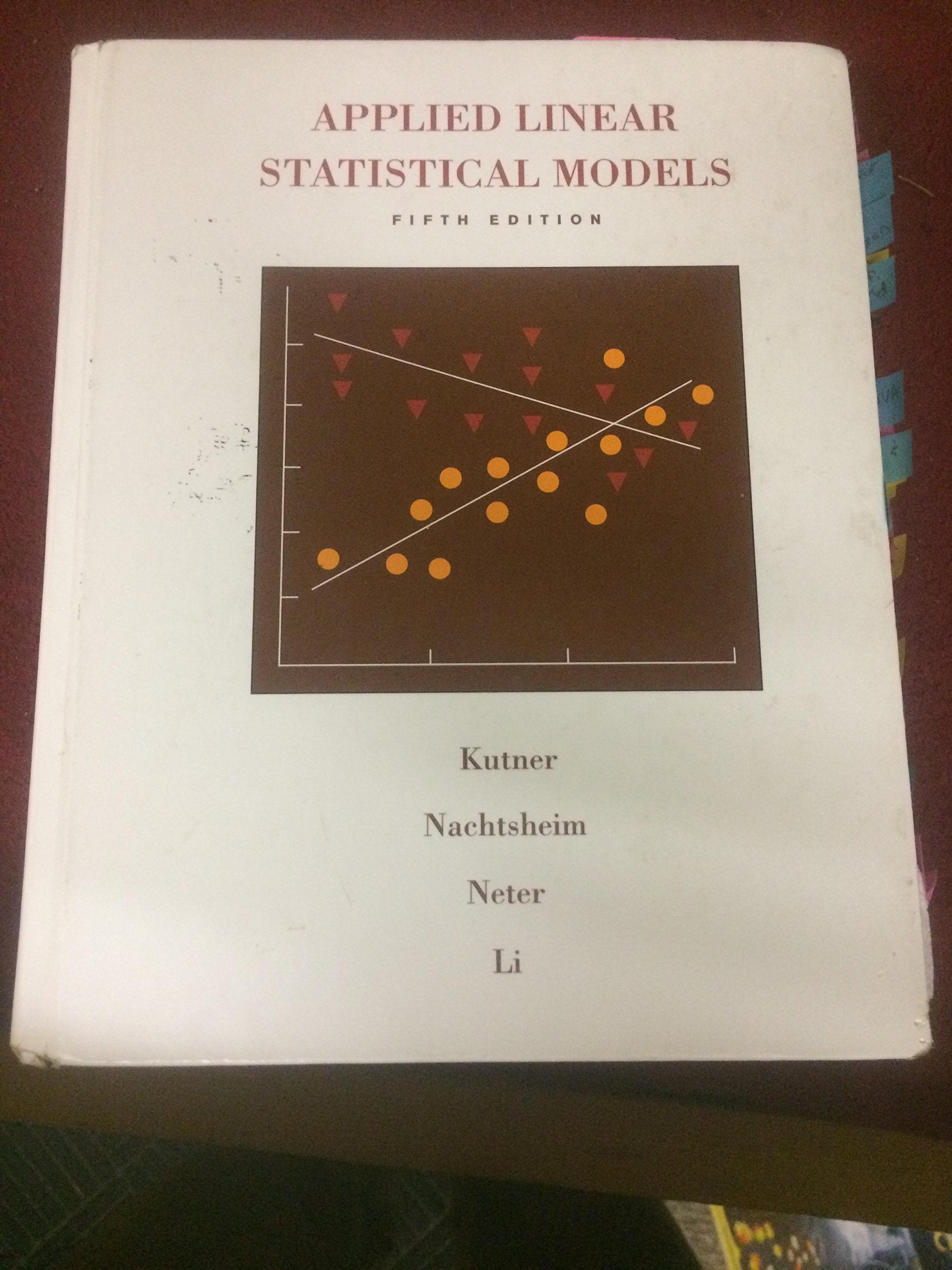 Applied Linear Statistical Models,Used