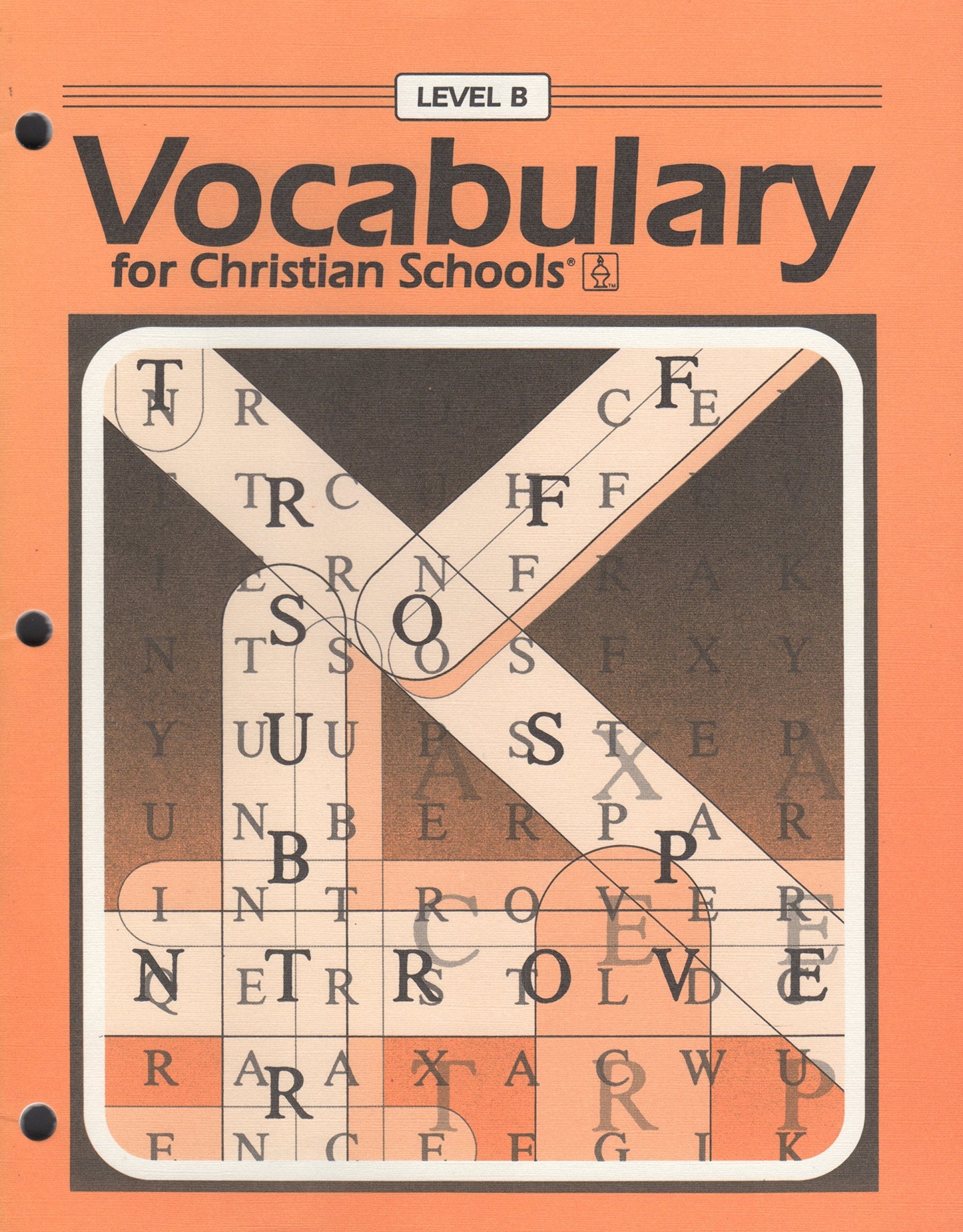 Vocabulary for Christian schools: LEVEL B,Used