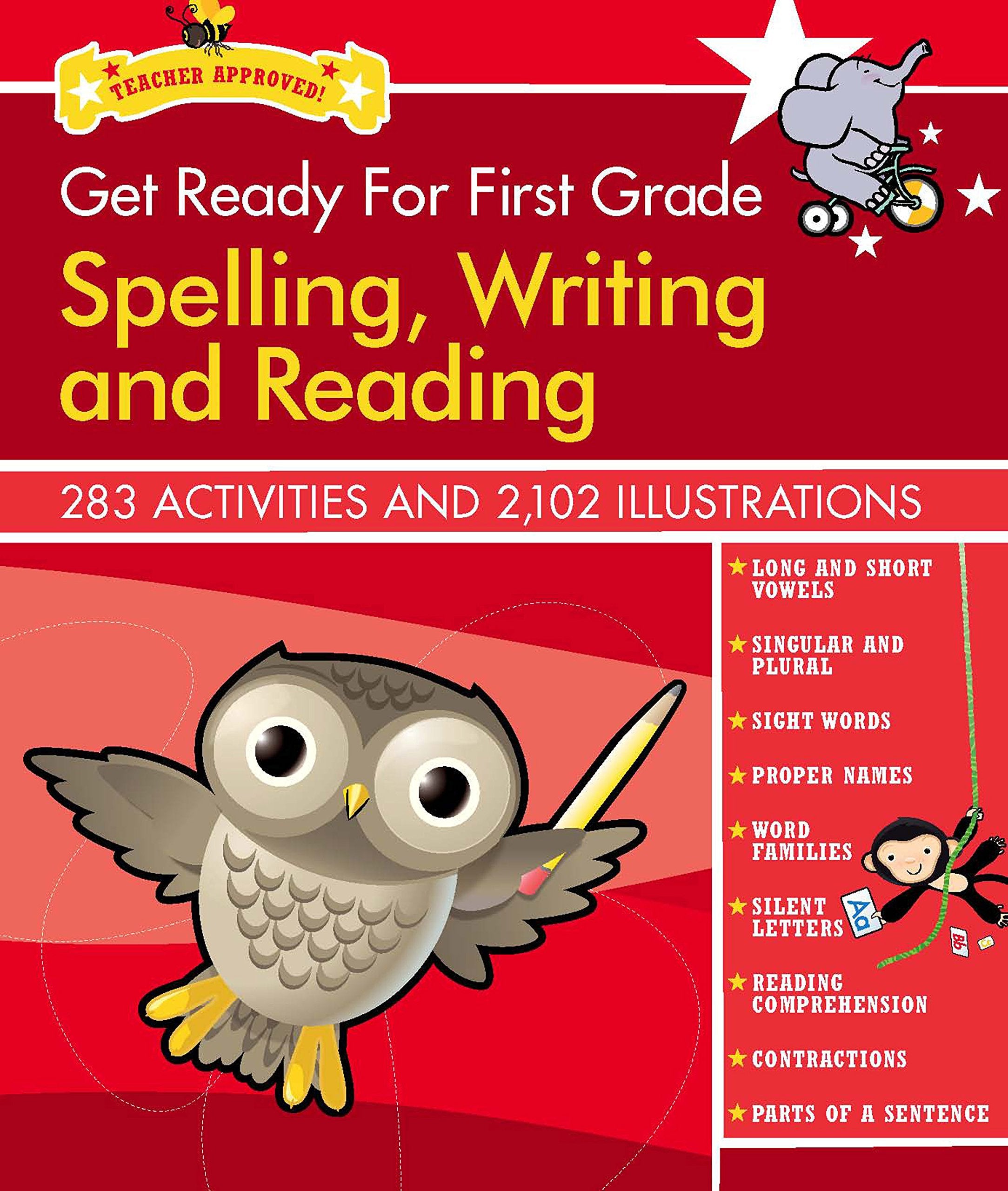Get Ready For First Grade: Spelling, Writing And Reading (Get Ready For School)