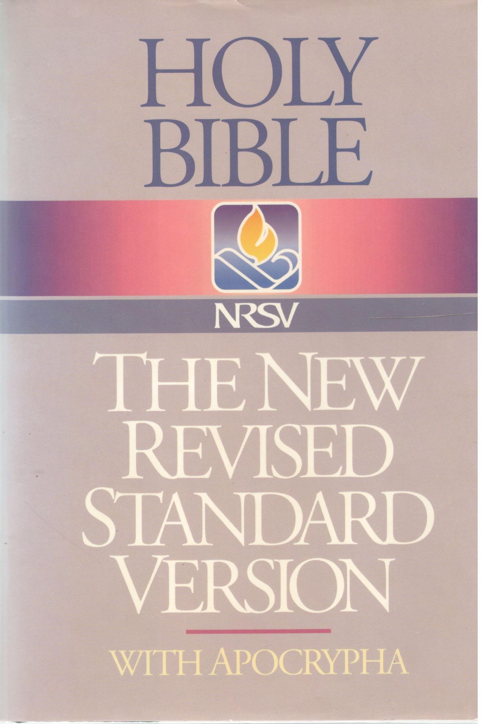 Holy Bible: New Revised Standard Version With Apocrypha/Deutercanonicals,New