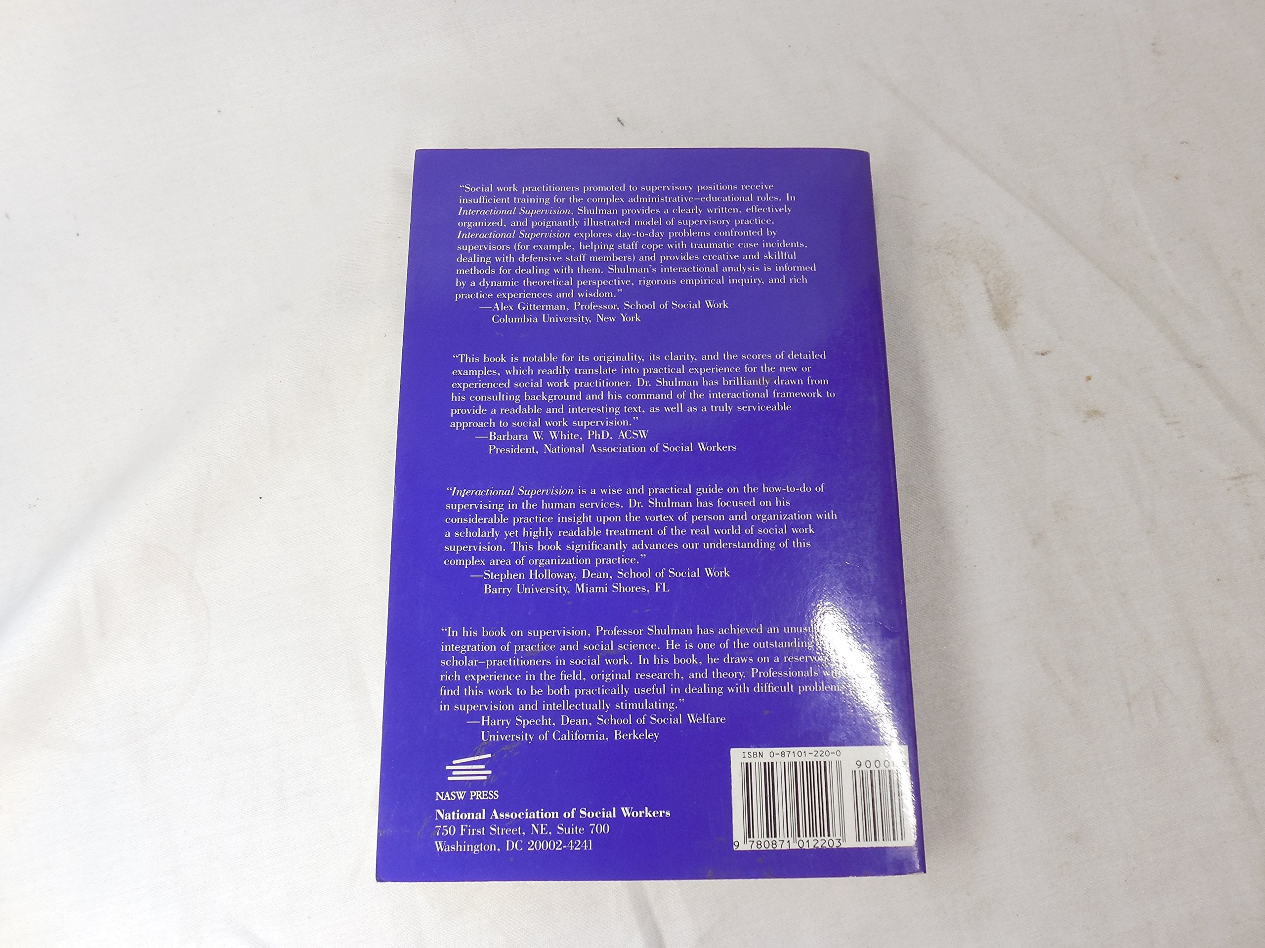 Interactional Supervision,Used