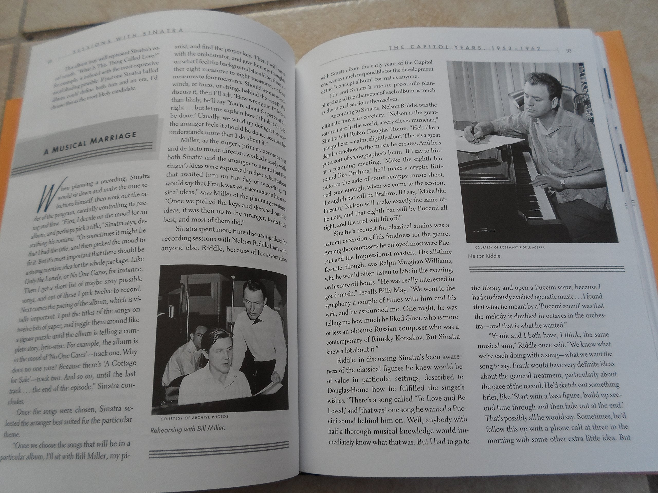 Sessions with Sinatra: Frank Sinatra and the Art of Recording,New