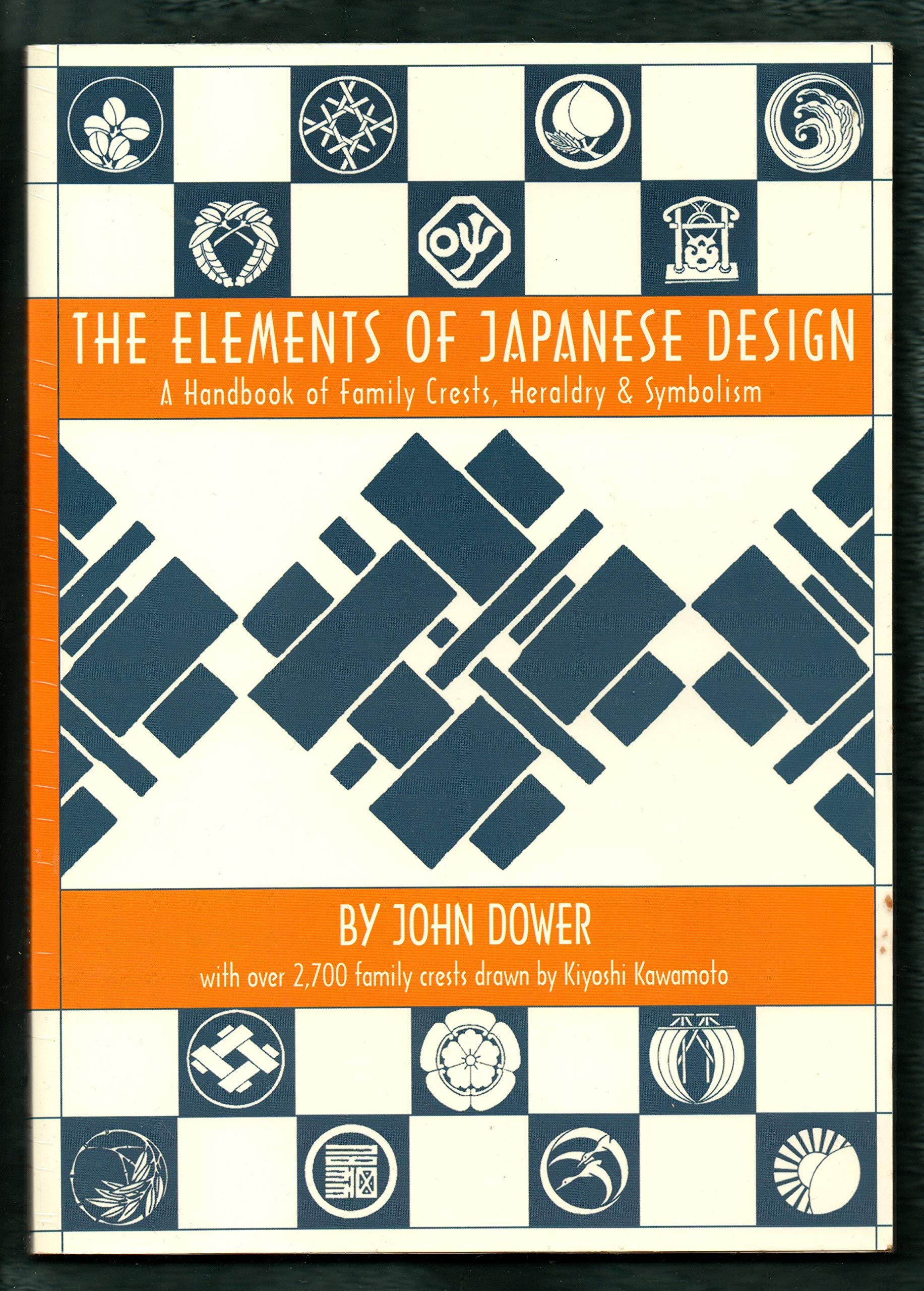 Elements Of Japanese Design: Handbook Of Family Crests, Heraldry & Symbolism,Used