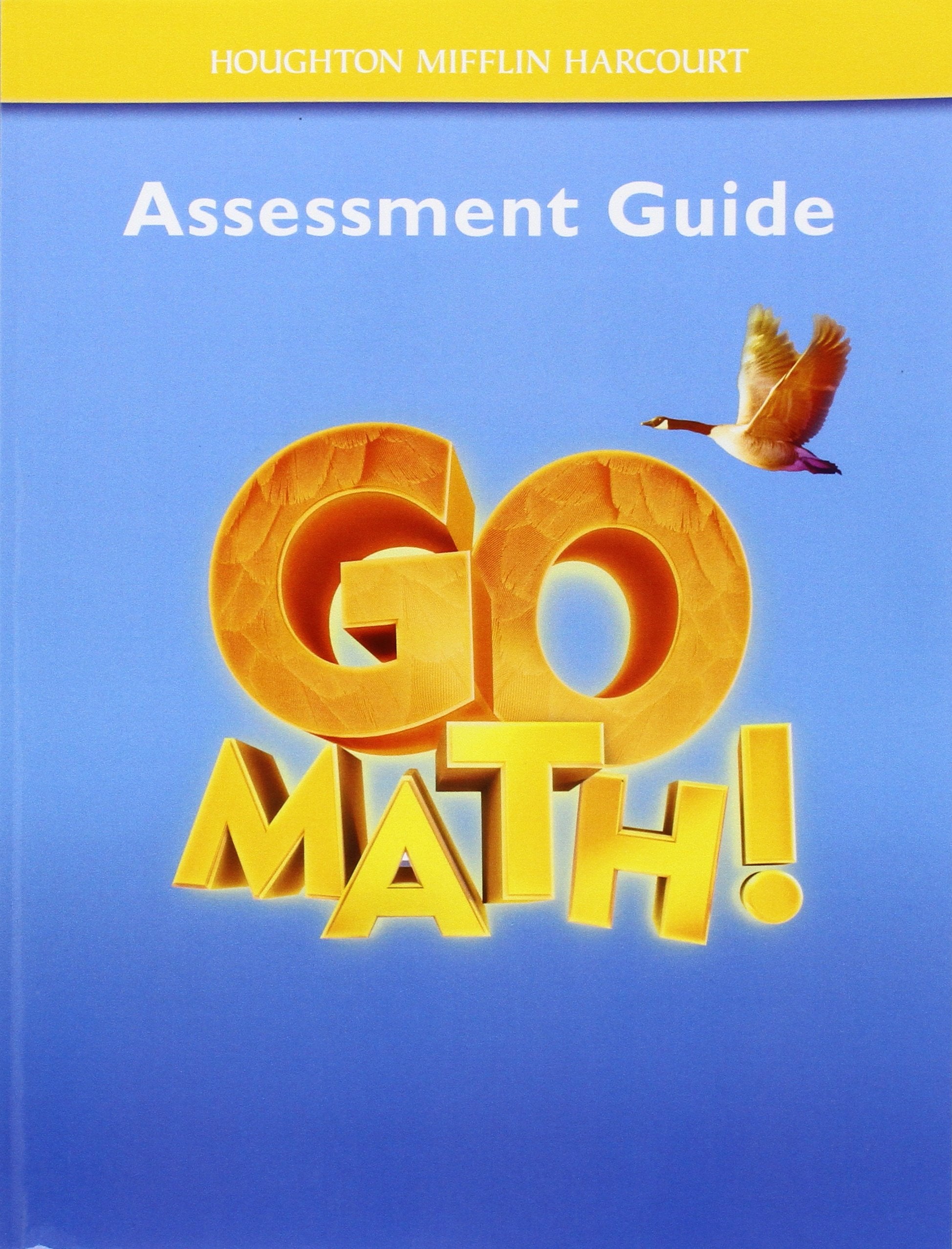 Math Assessment Guide Level 4: Hmh Math (Hmh Go Math 2011),Used