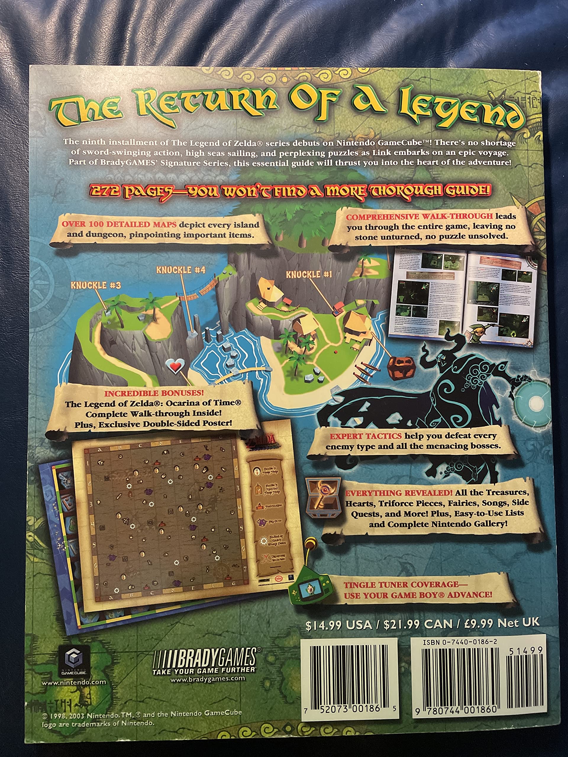 The Legend Of Zelda(R): The Wind Waker(Tm) Official Strategy Guide (Bradygames Strategy Guides),Used