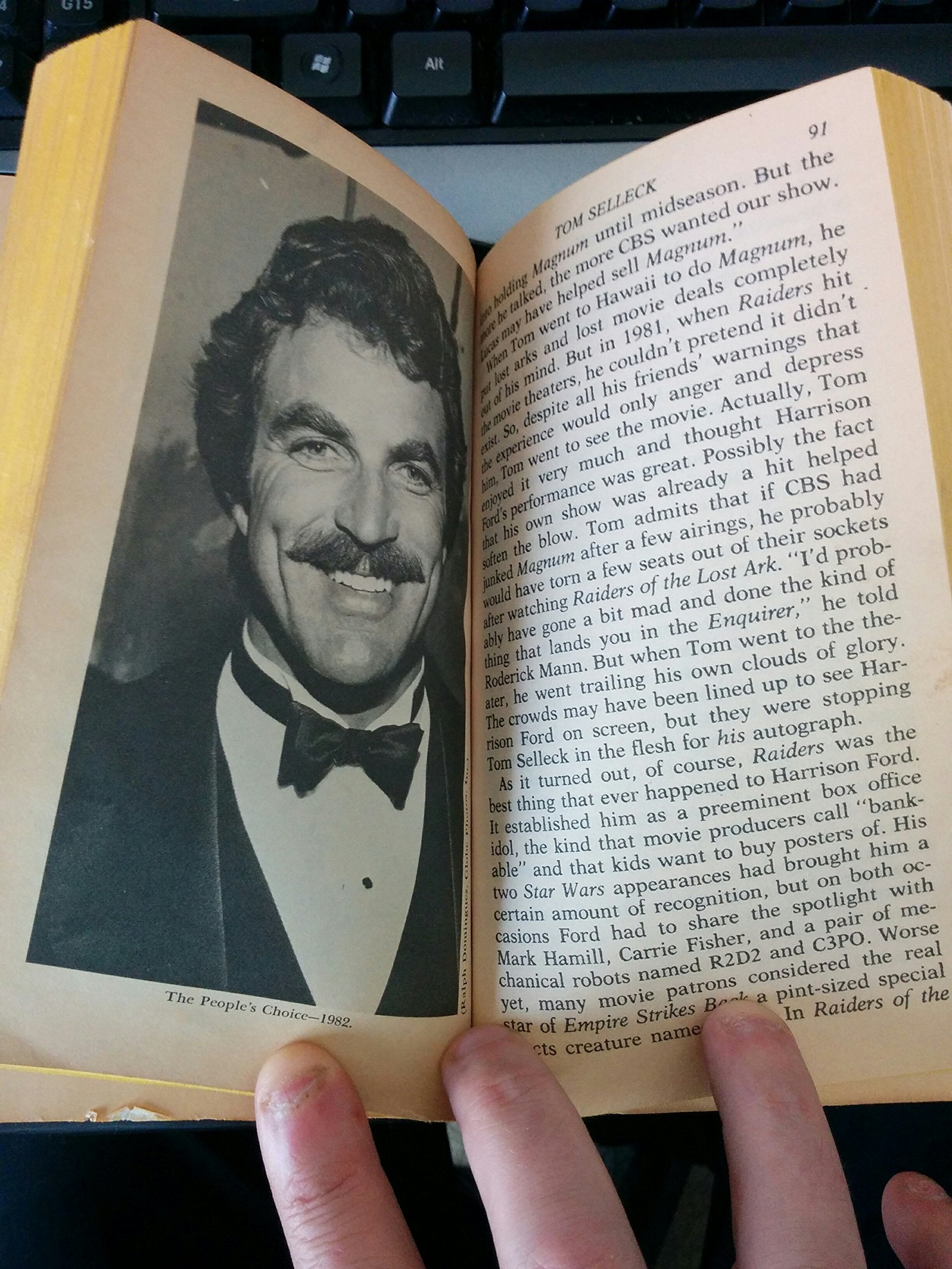 Tom Selleck: An Unauthorized Biography,Used