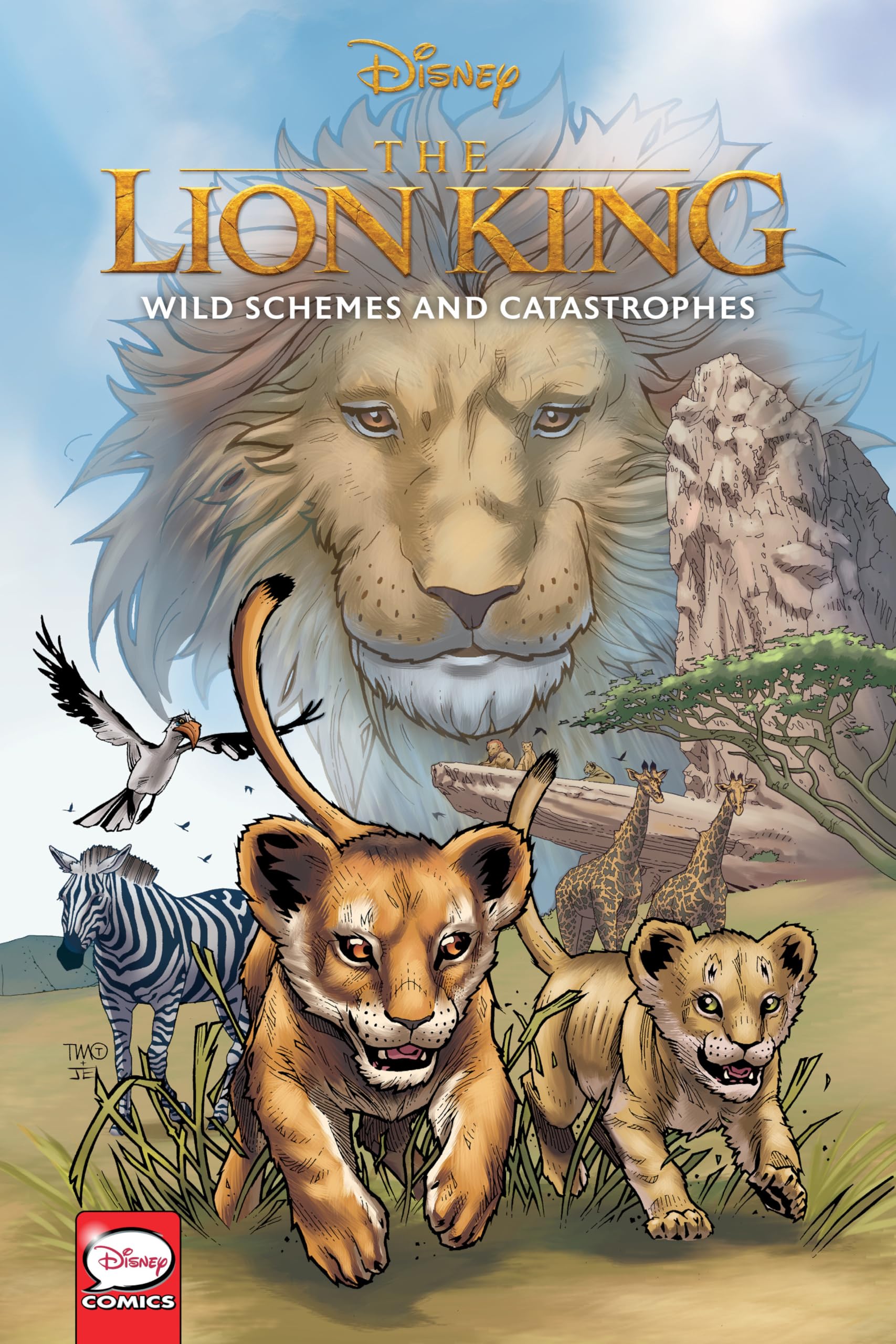 Disney The Lion King: Wild Schemes and Catastrophes (Graphic Novel),Used