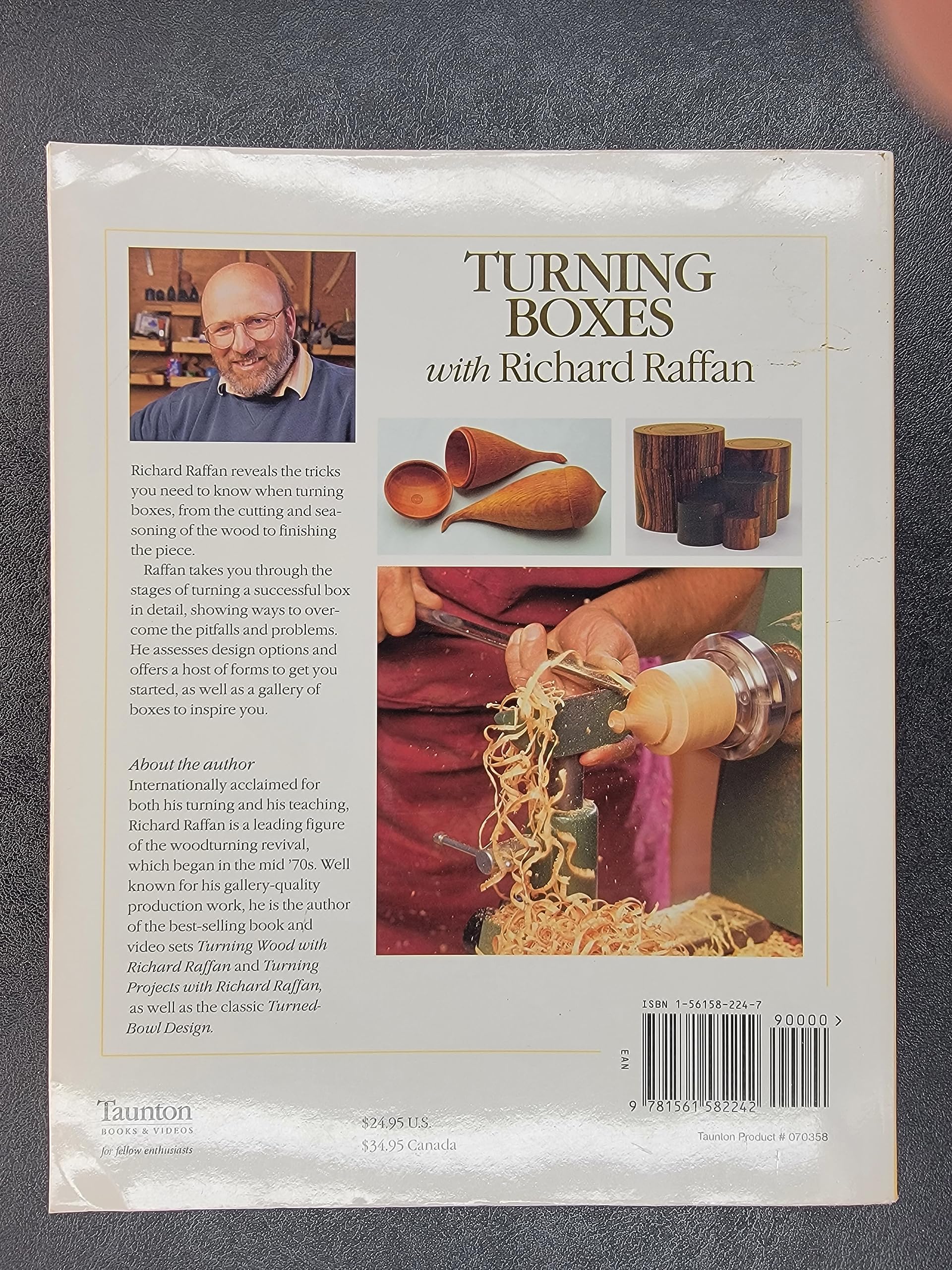 Turning Boxes: Completely Revised and Updated (Fine Woodworking DVD Workshop),Used