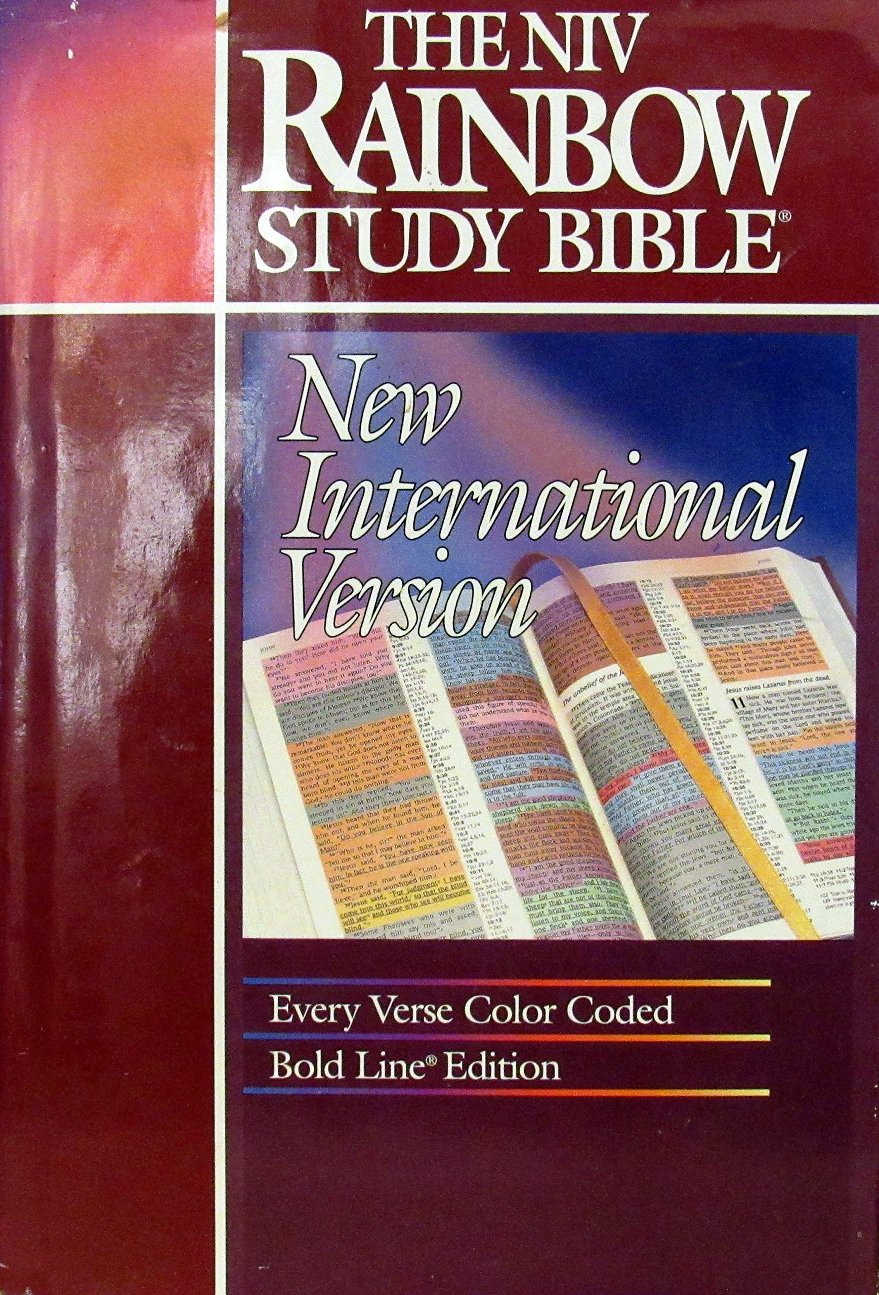 The NIV Rainbow Study Bible (New International Version),Used