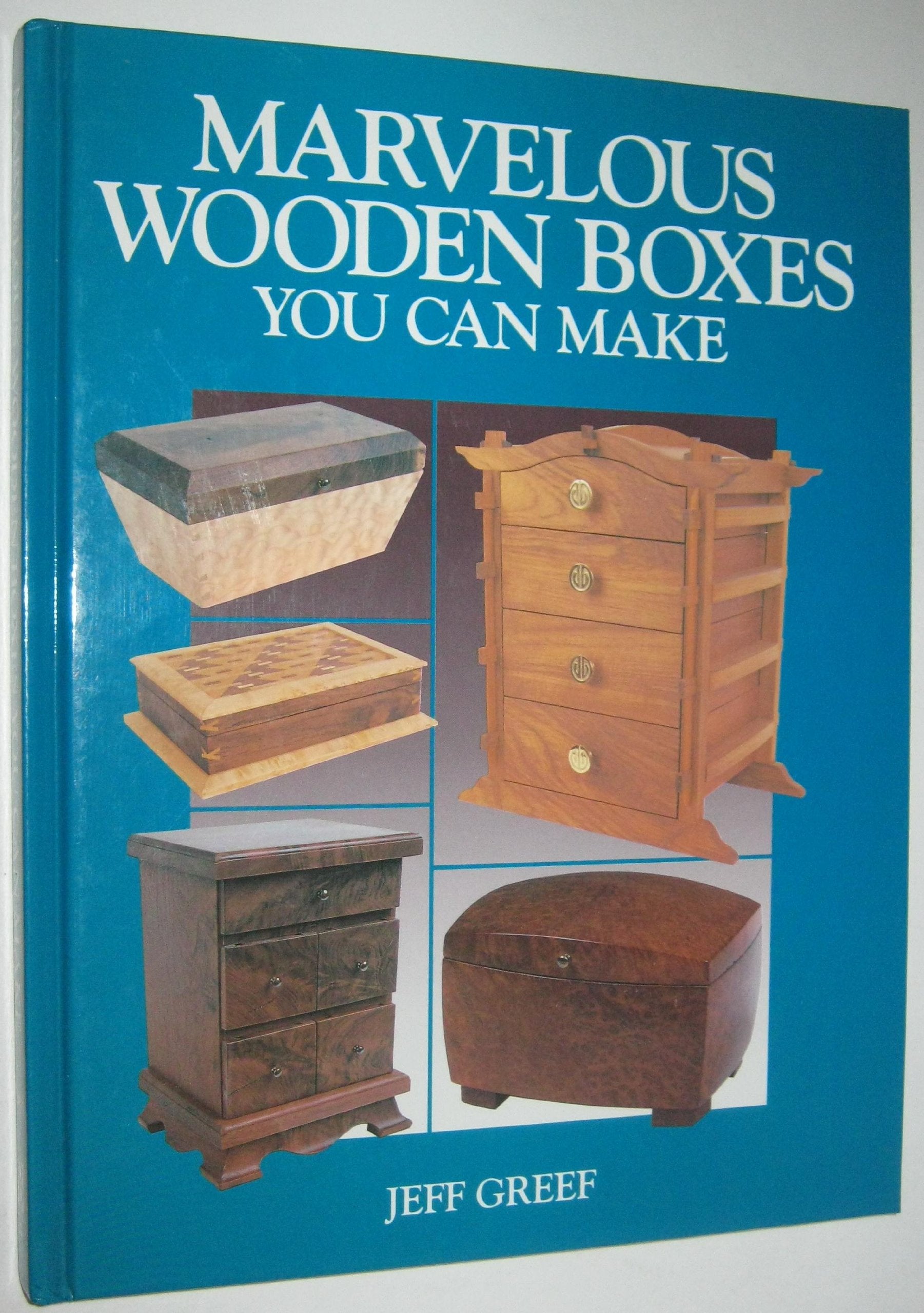 Marvelous Wooden Boxes You Can Make,Used
