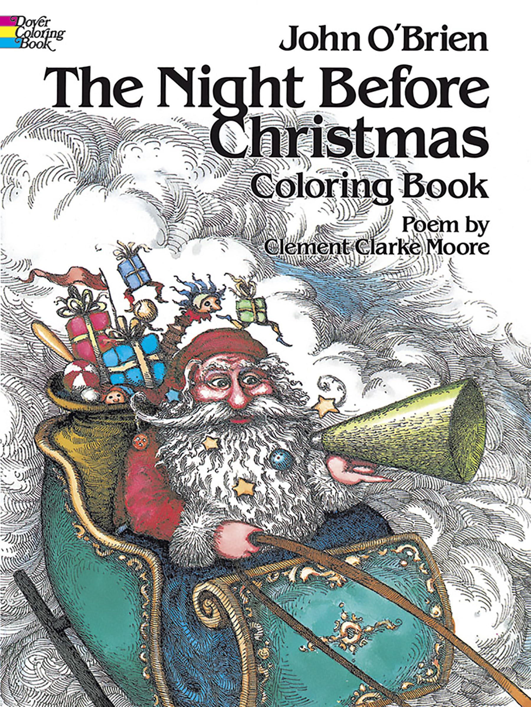 The Night Before Christmas Coloring Book,Used