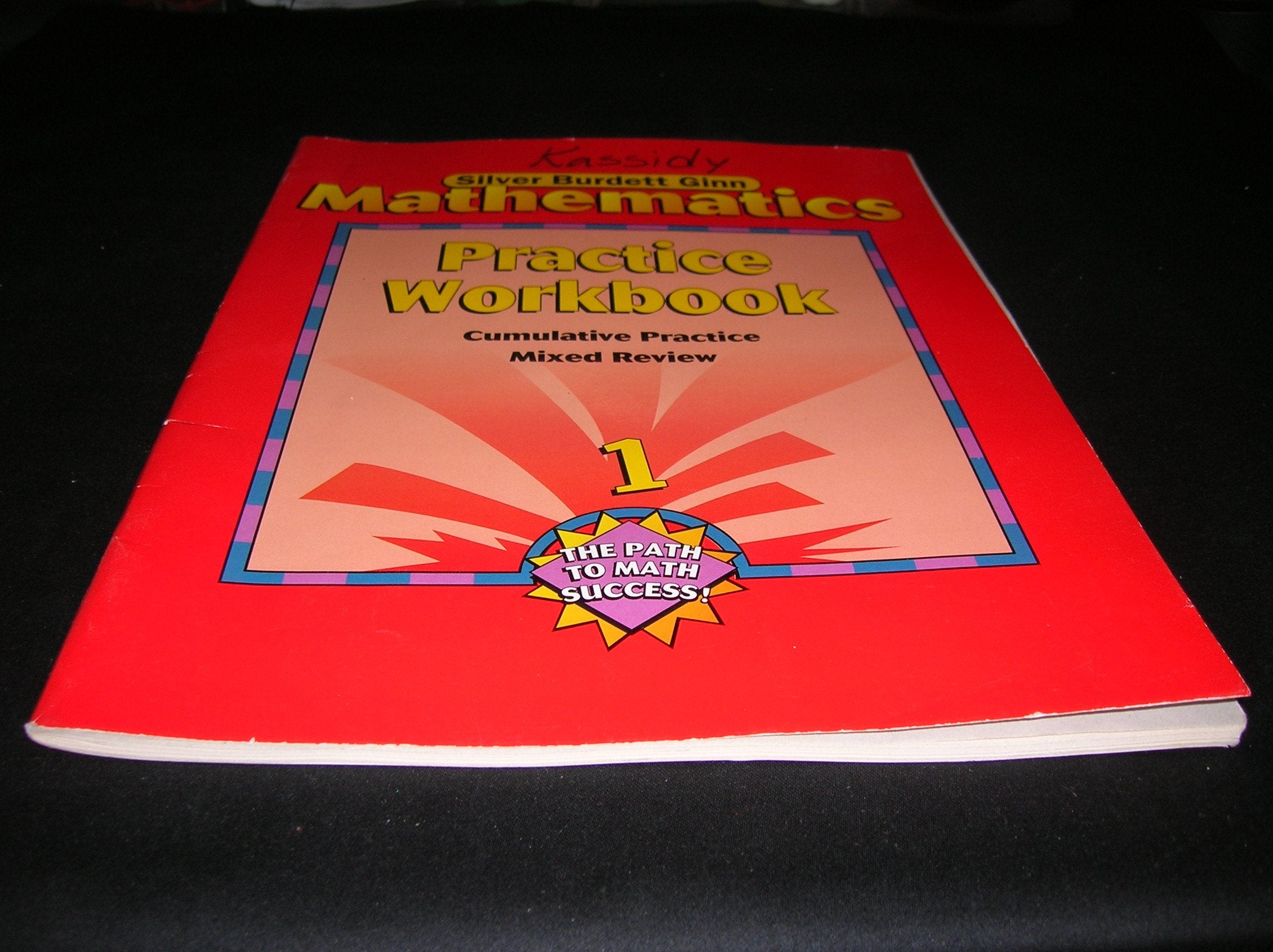 Silver Burdett Ginn Mathematics, Grade 1: Practice Workbook,Used