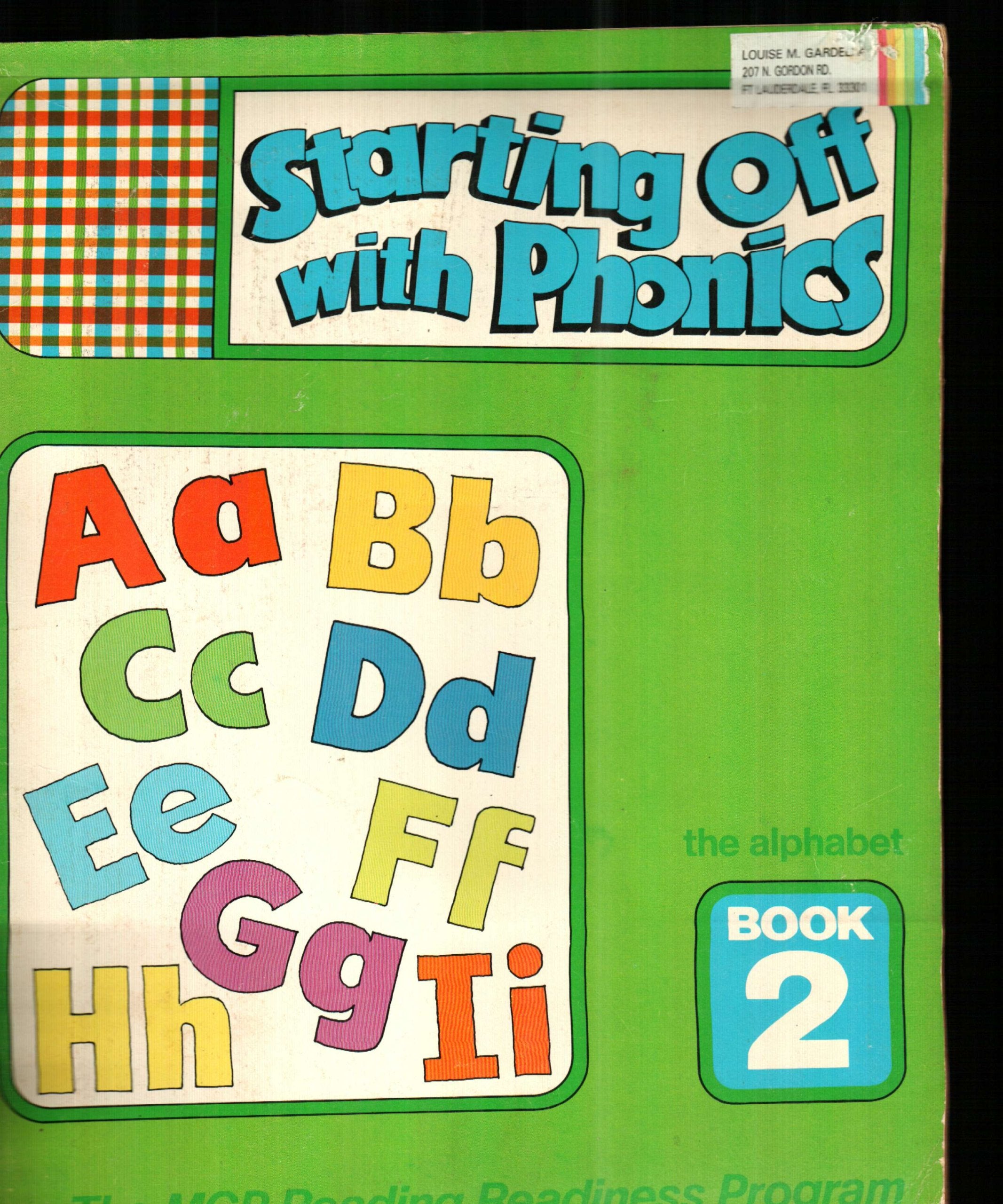 Starting Off With Phonics, Book 2 (Student Edition),Used