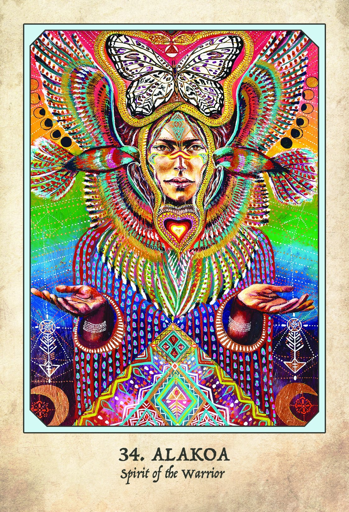 Earth Warriors Oracle: Rise of the Soul Tribe of Sacred Guardians and Inspired Visionaries,Used