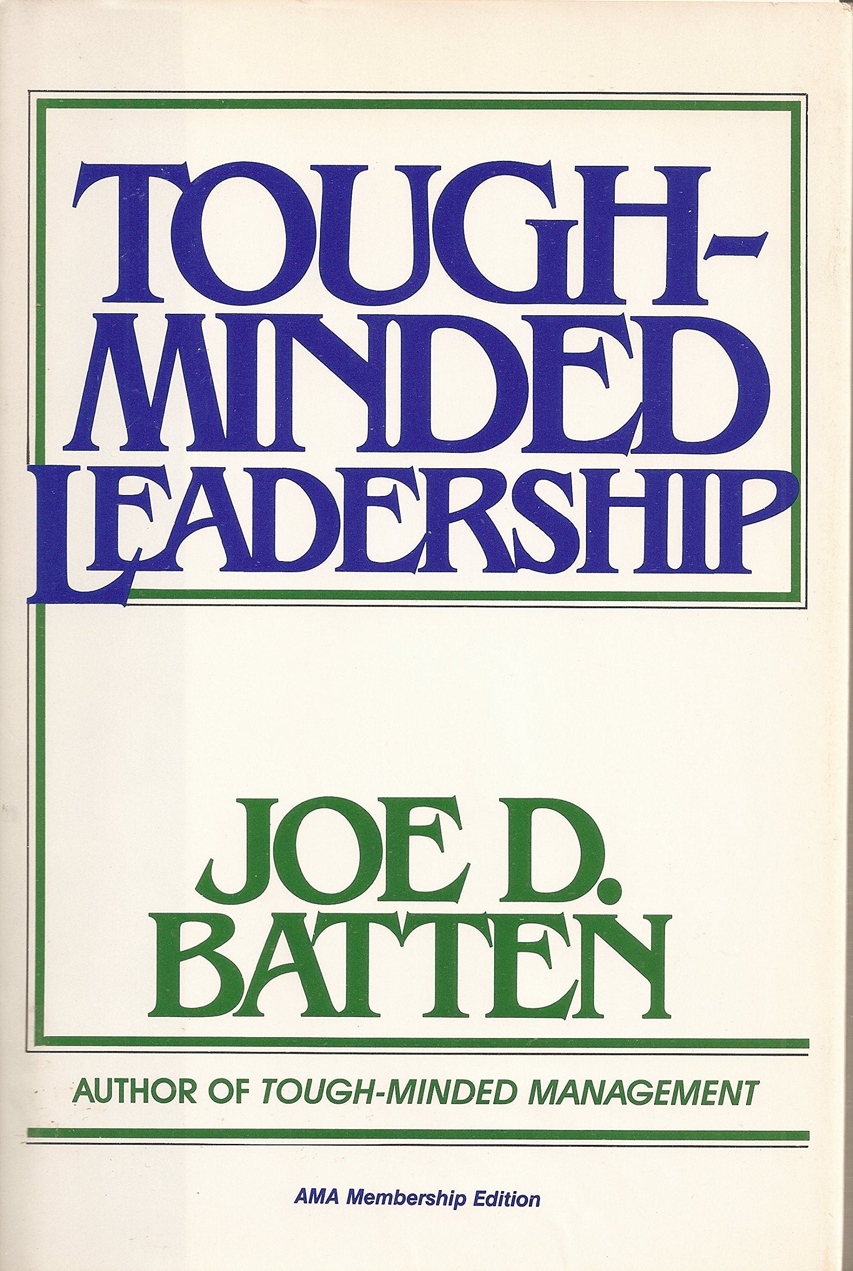 Toughminded Leadership-new