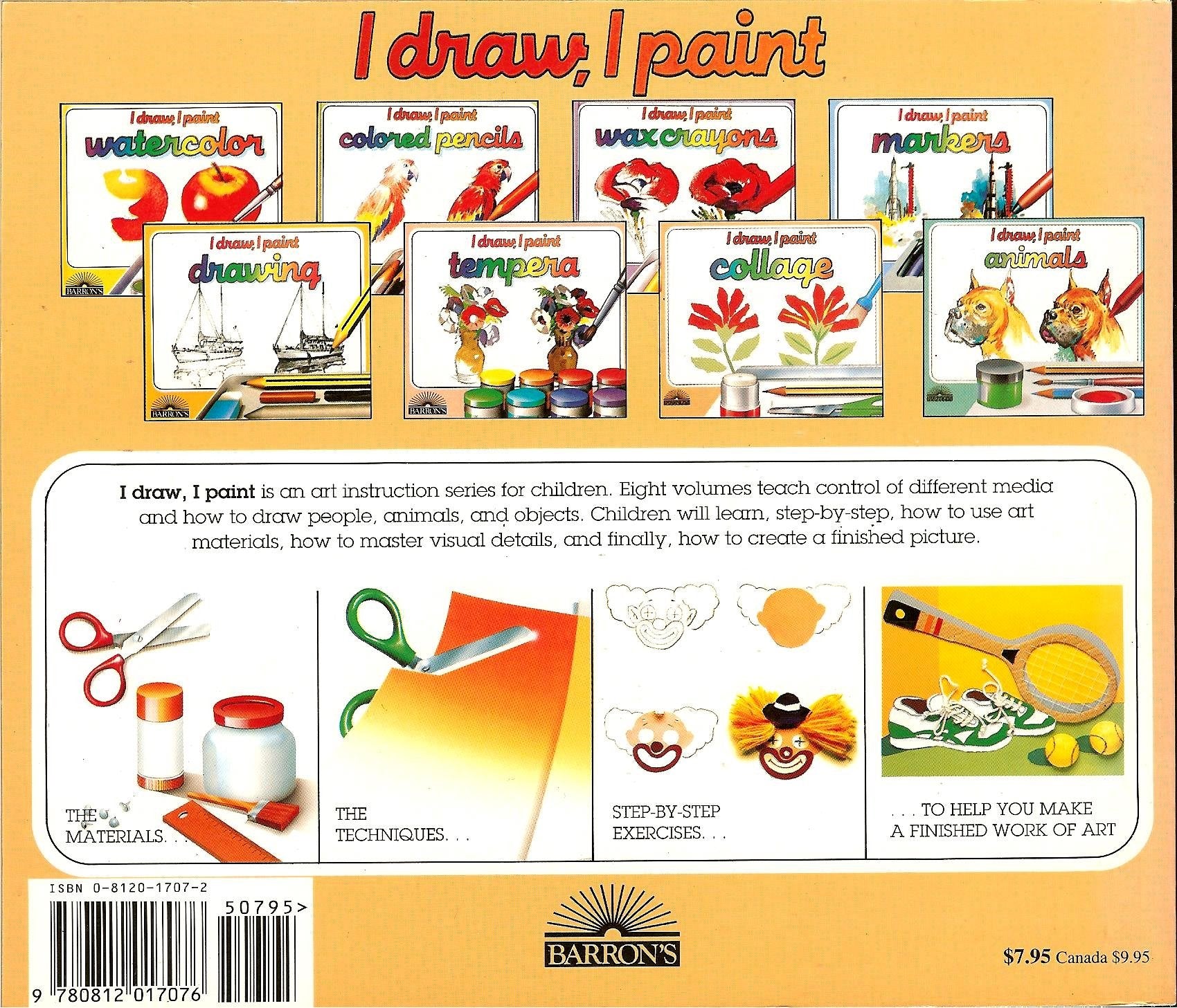 I Draw, I Paint: Collage,Used