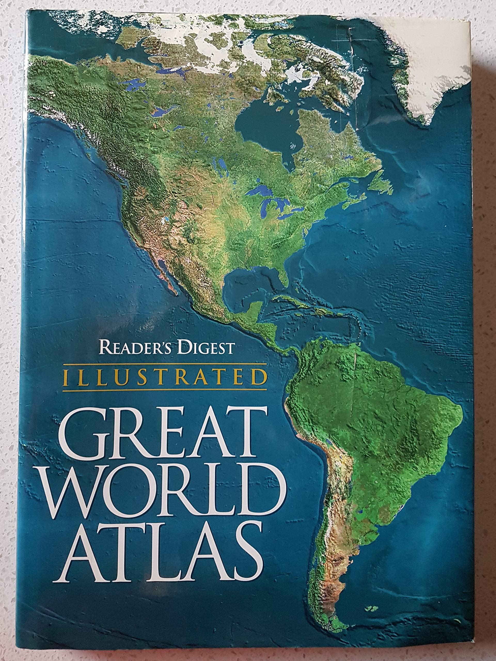 Reader'S Digest Illustrated Great World Atlas,Used