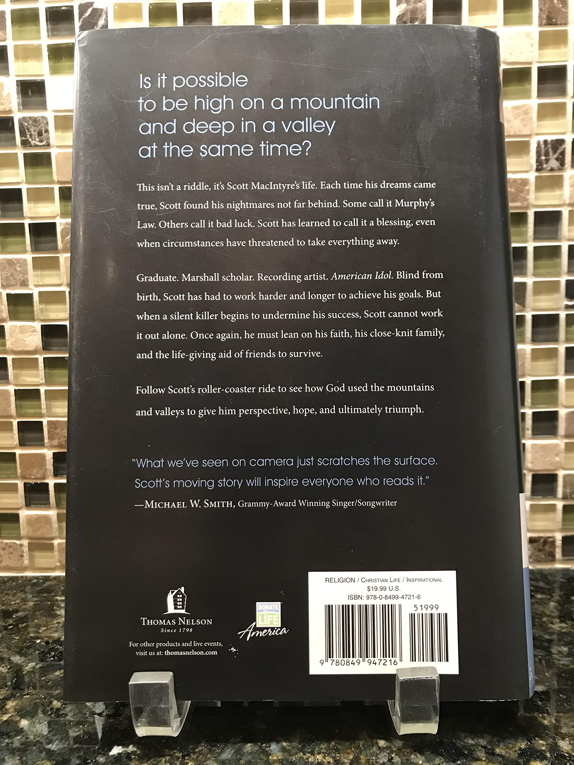 By Faith, Not by Sight: The Inspirational Story of a Blind Prodigy, a LifeThreating Illness, & an Unexpected Gift,Used