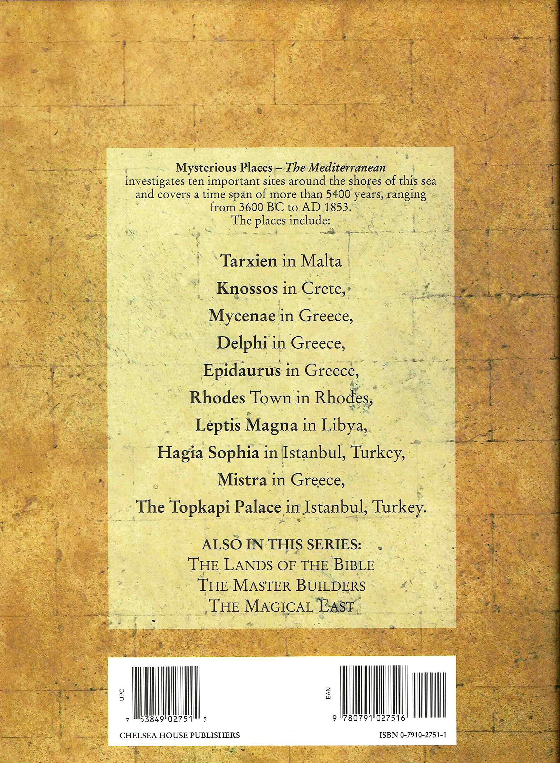 The Mediterranean (Mysterious Places),Used