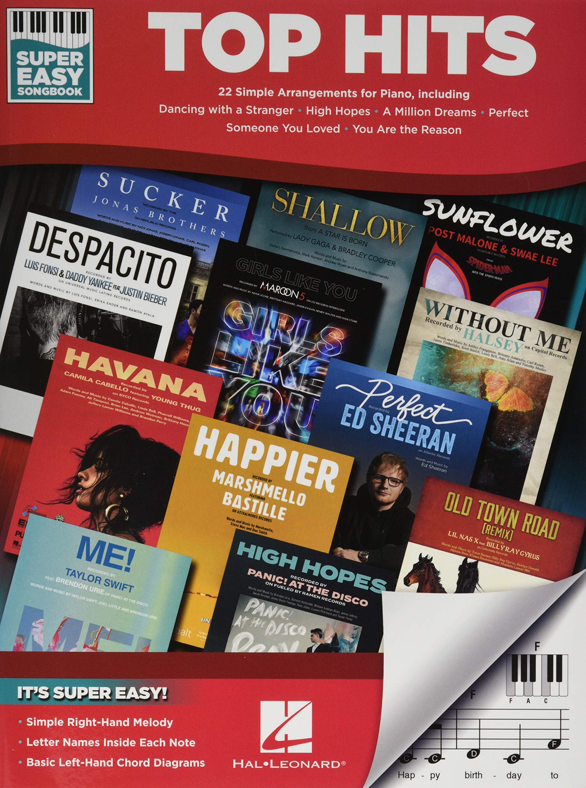 Top Hits Super Easy Songbook,Used