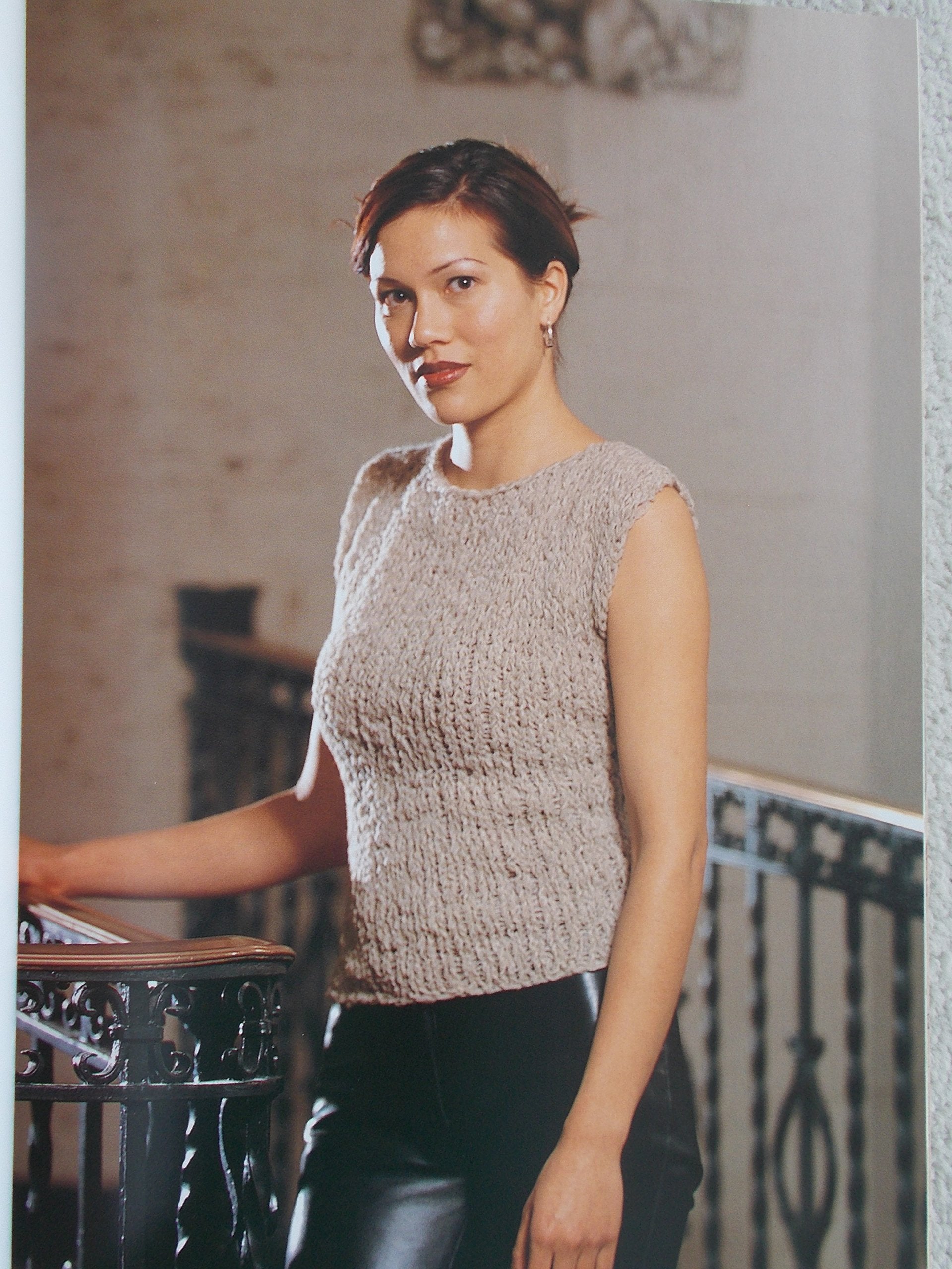 Knitting Simple Sweaters from Luxurious Yarns,New