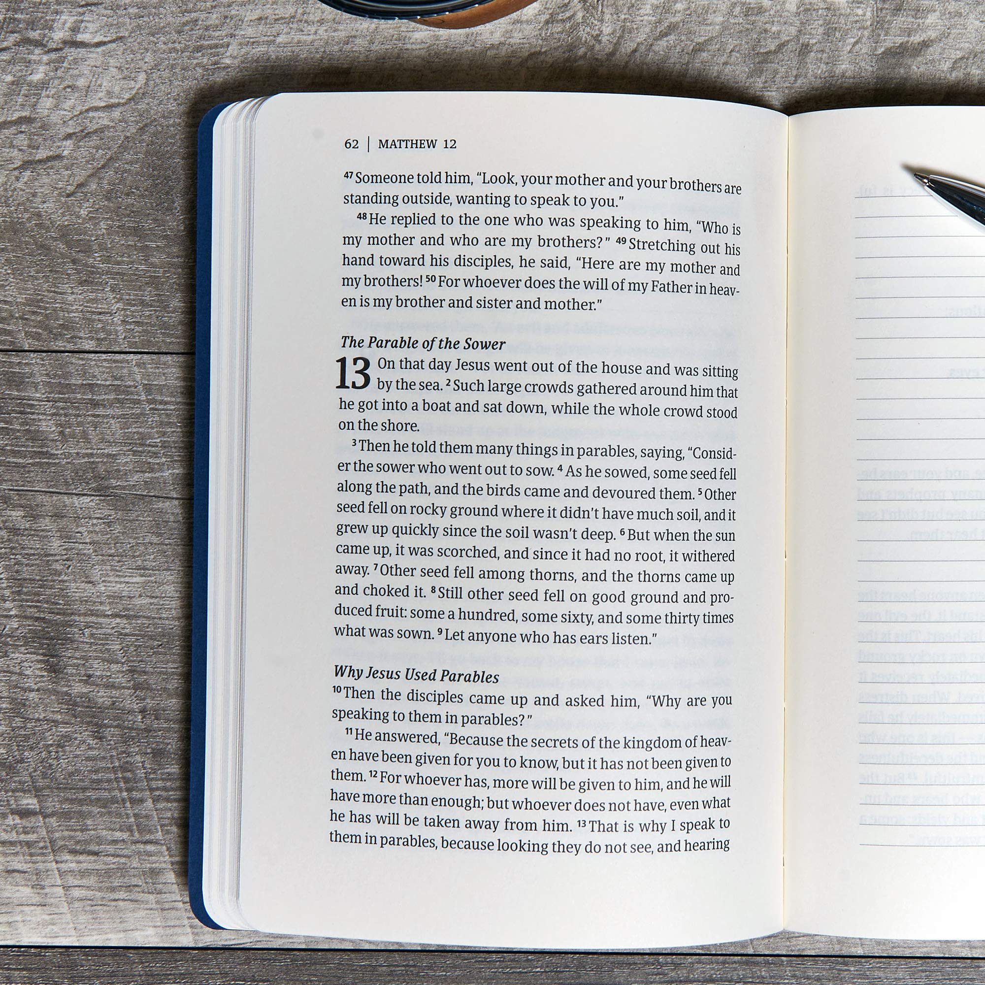 CSB Scripture Notebook, Matthew: Read. Reflect. Respond.,Used