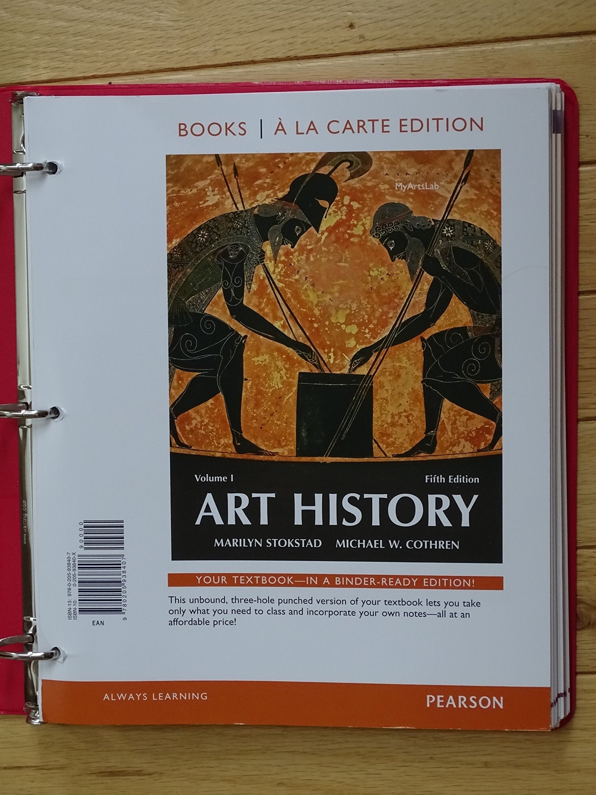 Art History, Volume 1 Books a la Carte (5th Edition),Used