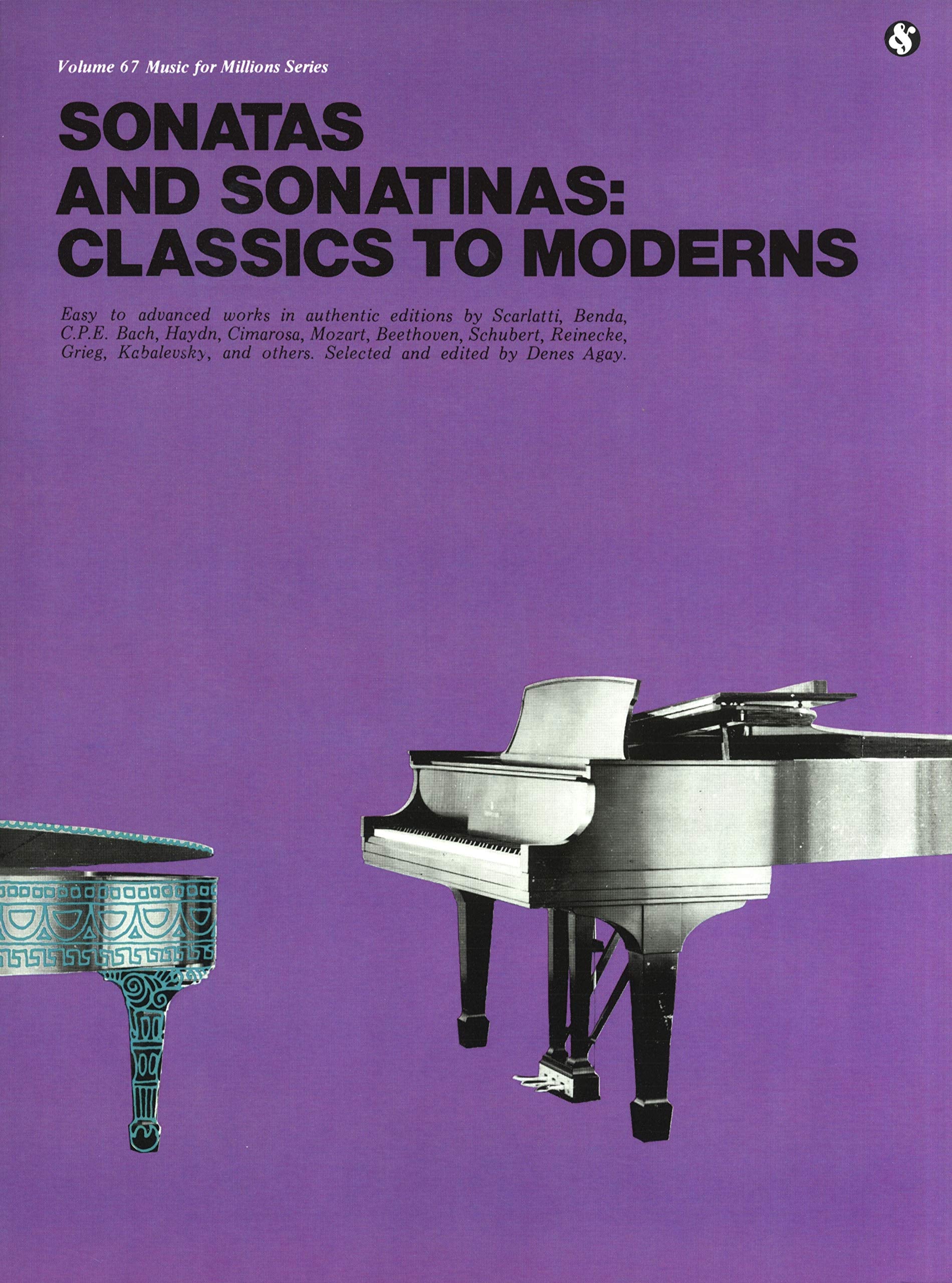 Sonatas And Sonatinas: Classics To Moderns Mfm 67 (Music For Millions),Used