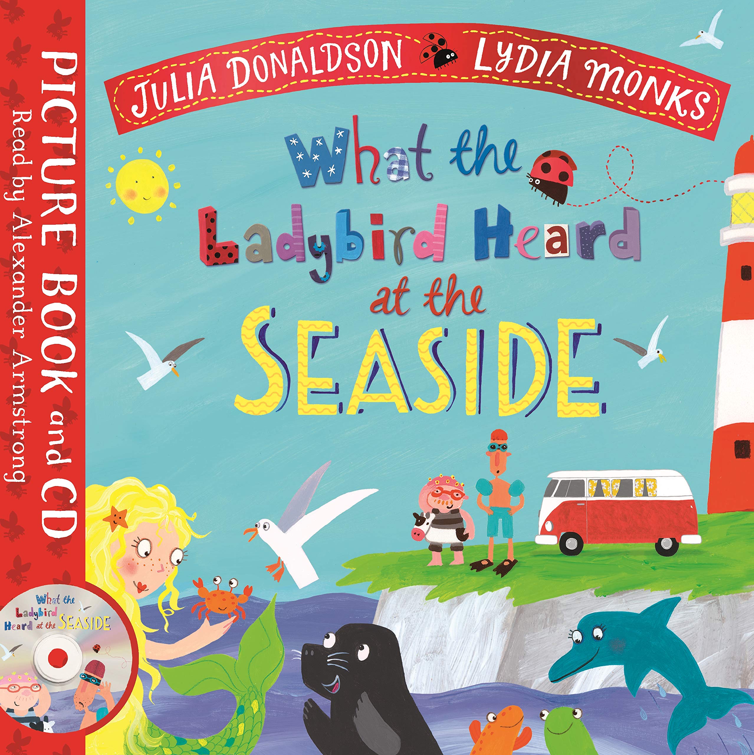 What the Ladybird Heard at the Seaside: Book and CD Pack,Used