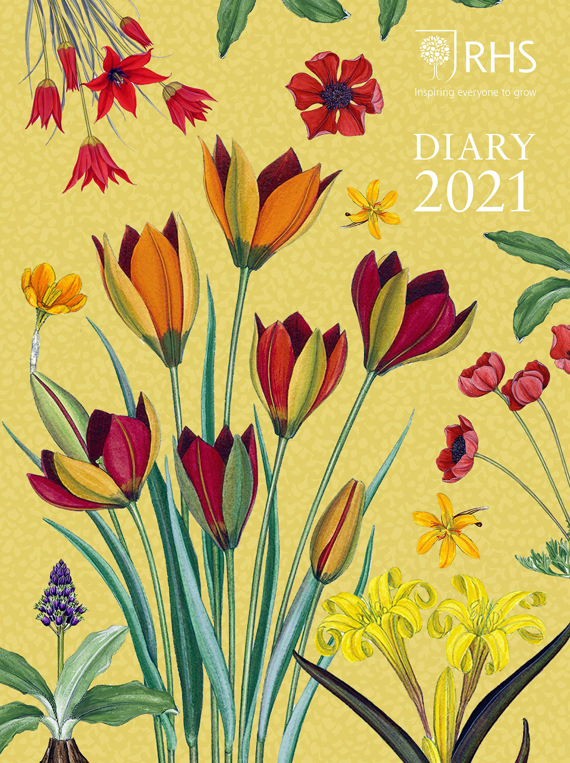 Royal Horticultural Society Desk Diary 2021,Used