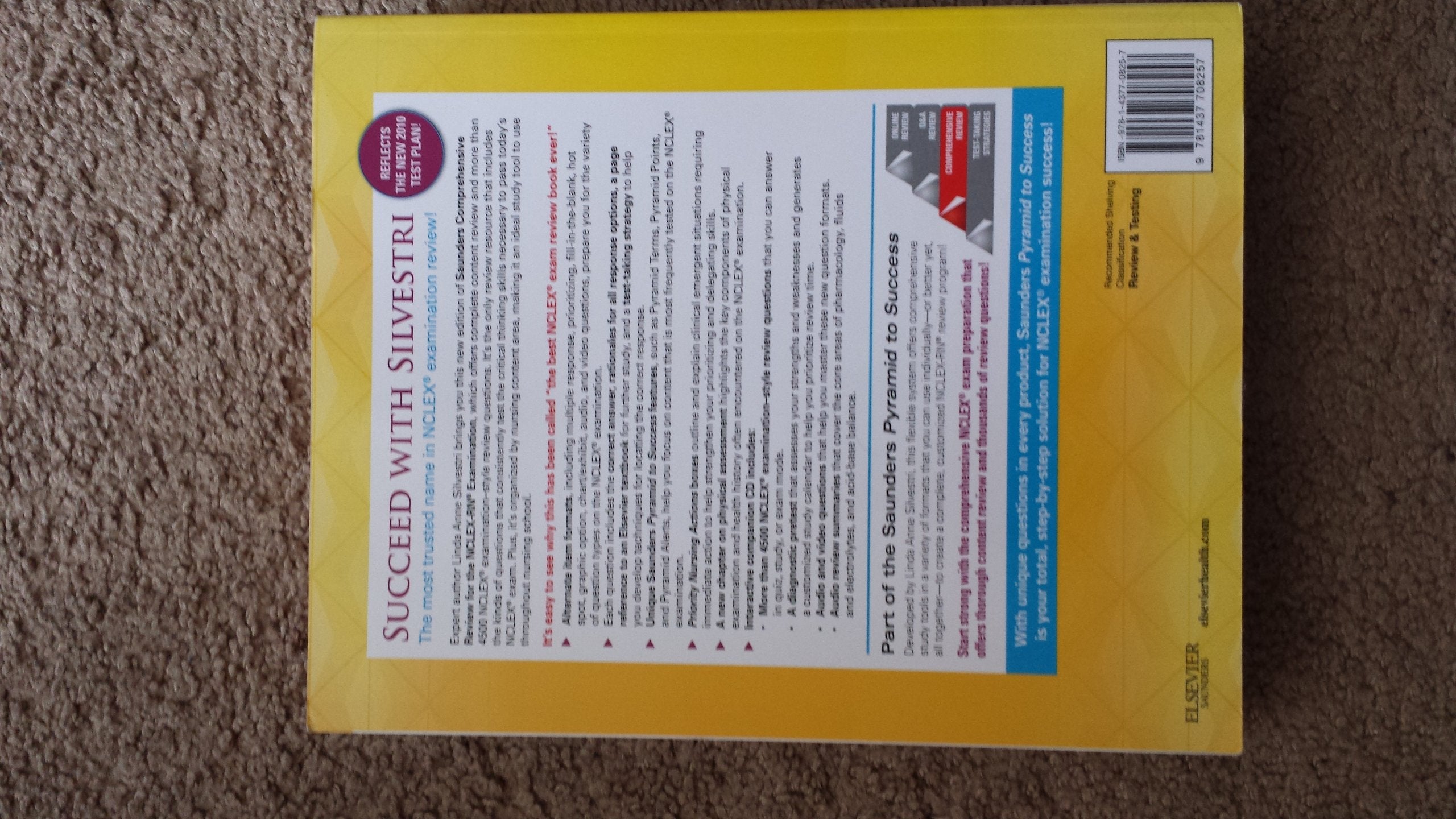 Saunders Comprehensive Review for the NCLEXRN Examination, 5th Edition,New